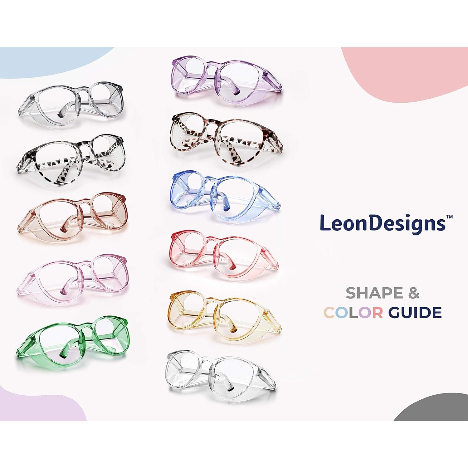Gafas de Seguridad LeonDesigns Antivaho UV400 Transparentes