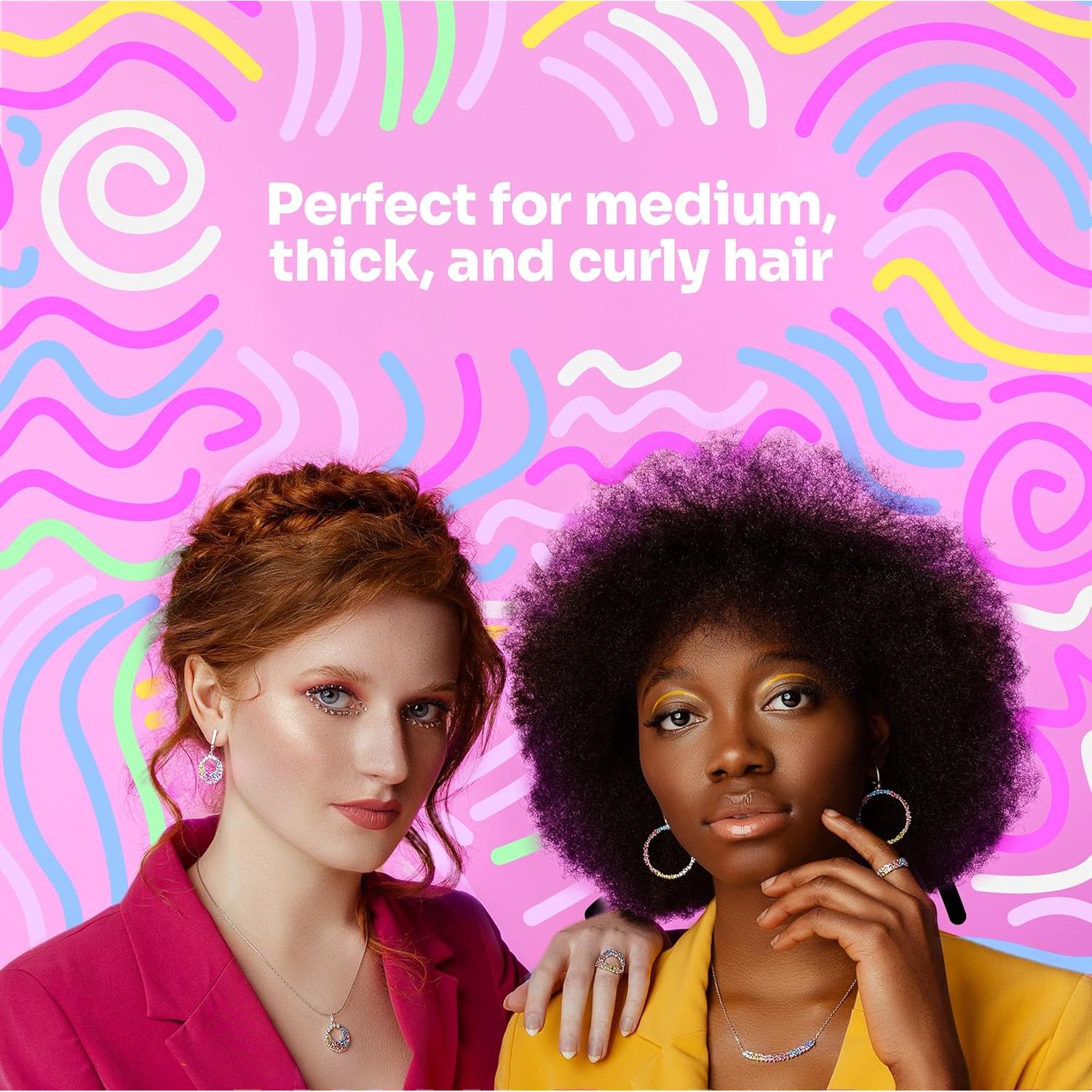 Cepillo Desenredante Wet Brush para Cabello Grueso Negro