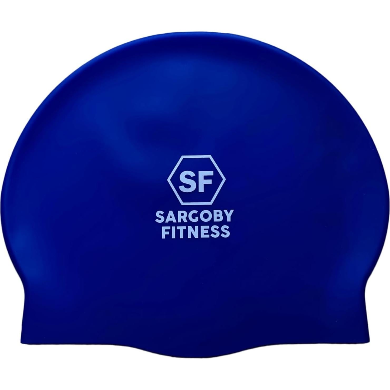 Gorro de Natación Sargoby Fitness SC-M4-BK Silicona Rosa Adulto