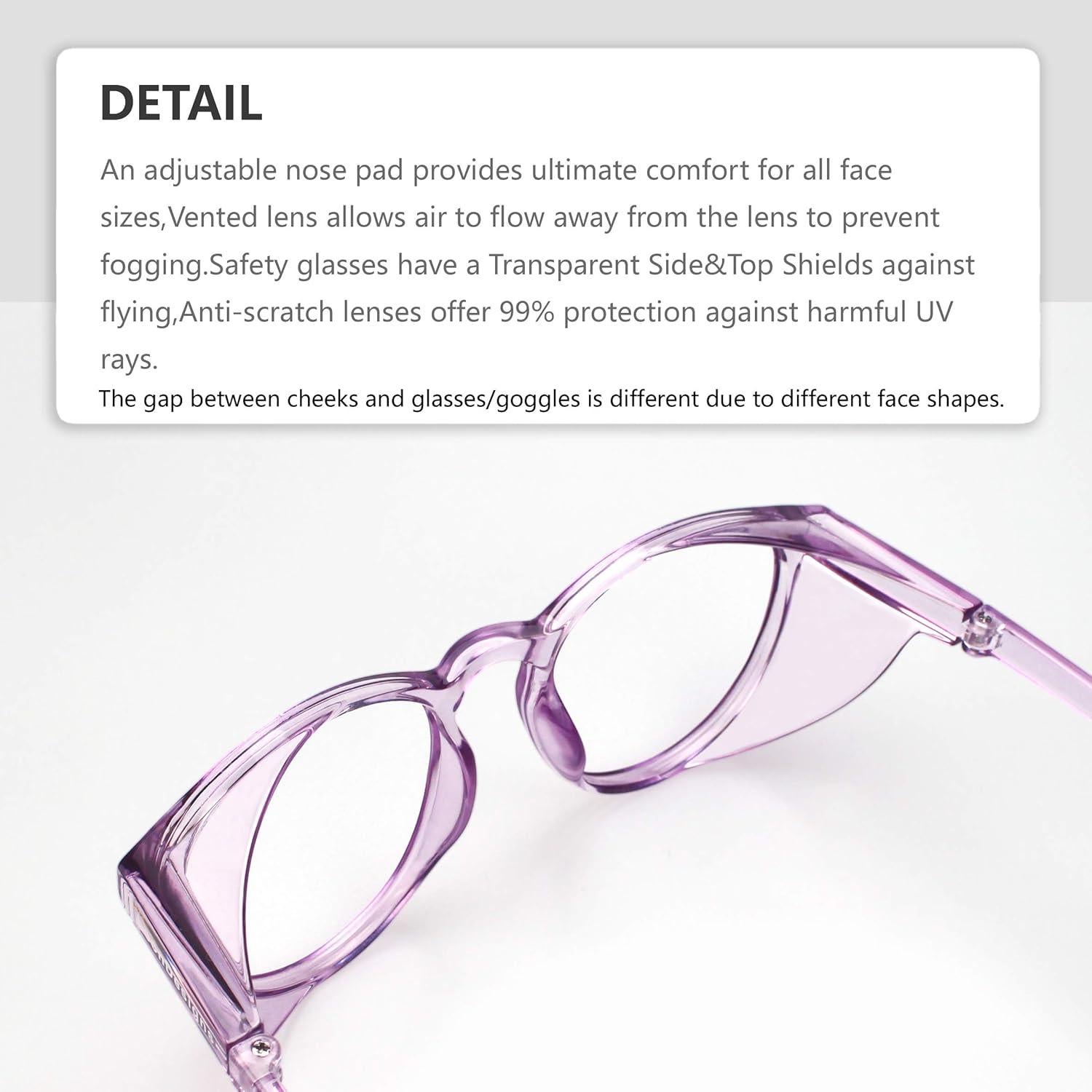 Gafas de Seguridad LeonDesigns Antivaho UV400 Unisex