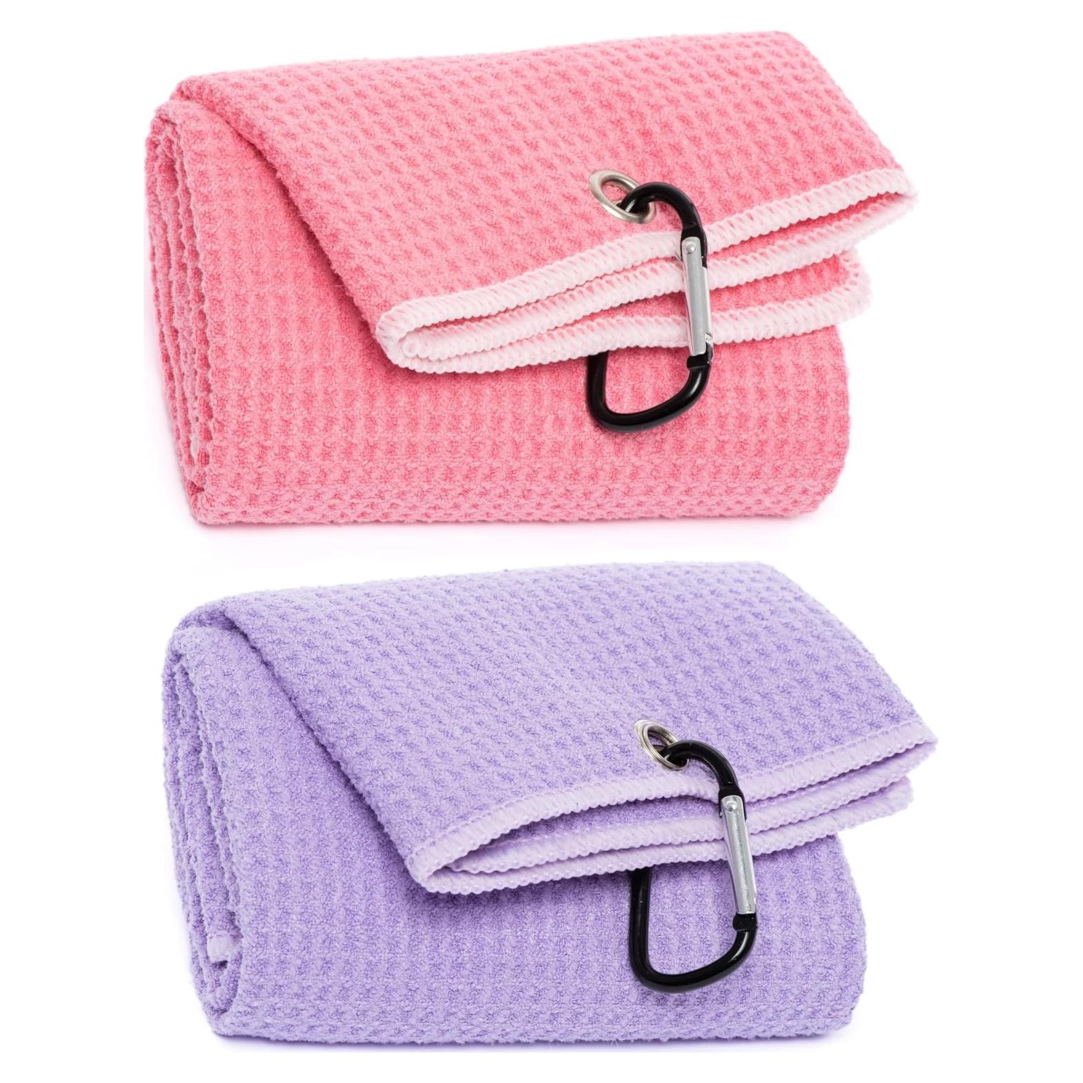 Juego de 2 Toallas de Microfibra HYYPME para Golf 60x40 cm