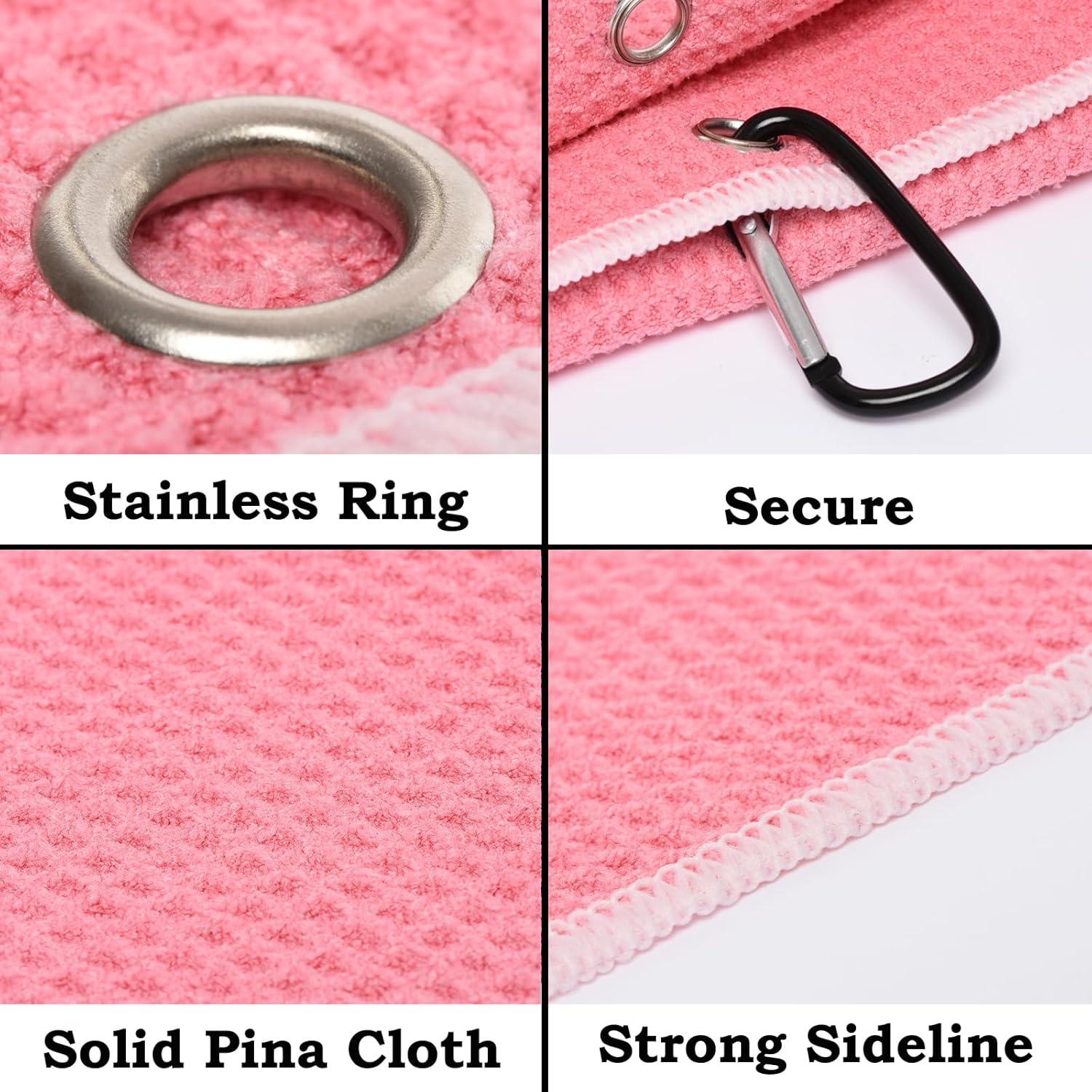 Juego de 2 Toallas de Microfibra HYYPME para Golf 60x40 cm