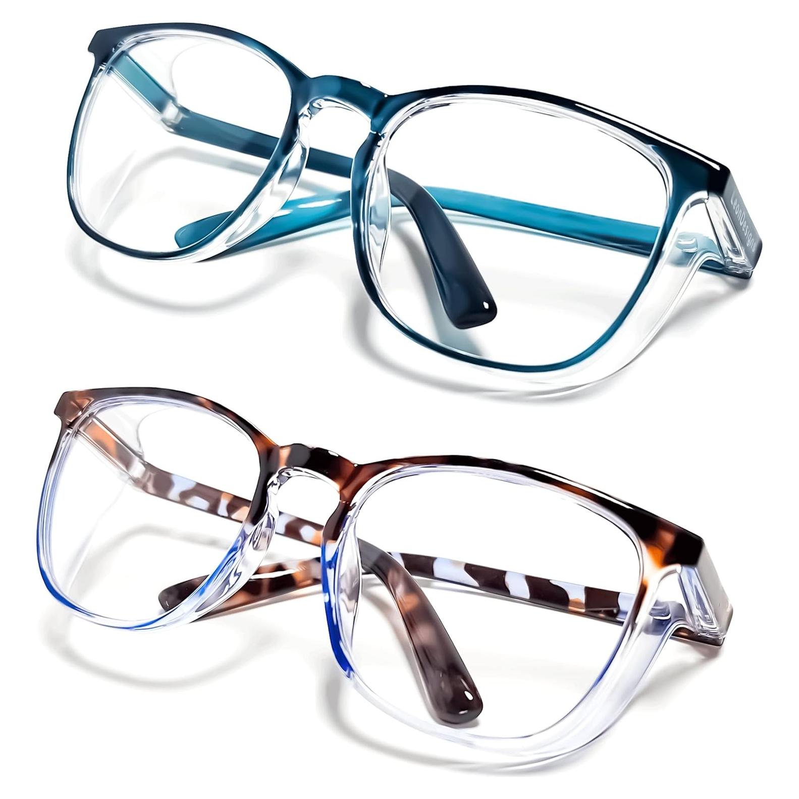 Gafas de Seguridad LeonDesigns FK001 Antivaho UV Azul