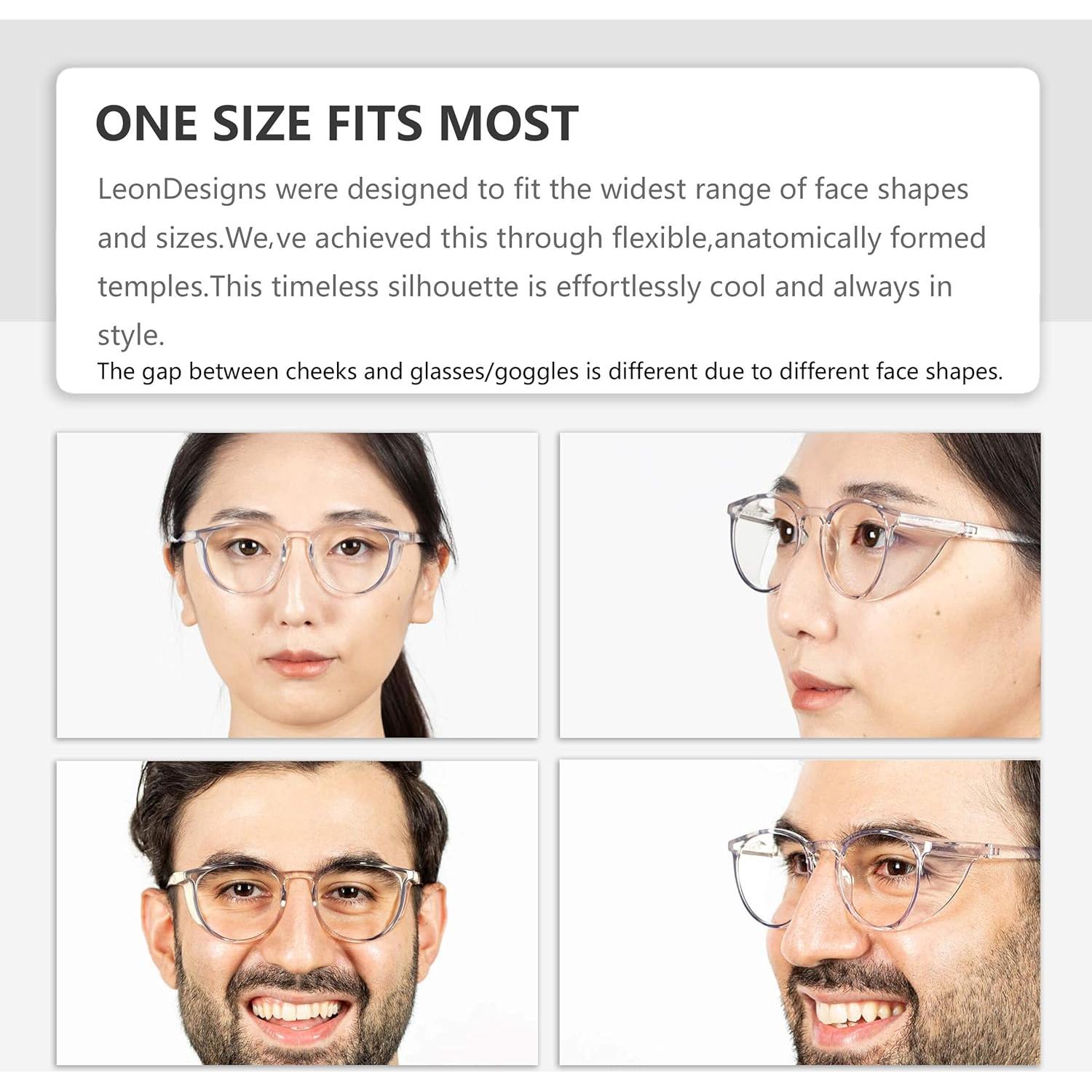 Gafas de seguridad LeonDesigns antiempañantes UV400