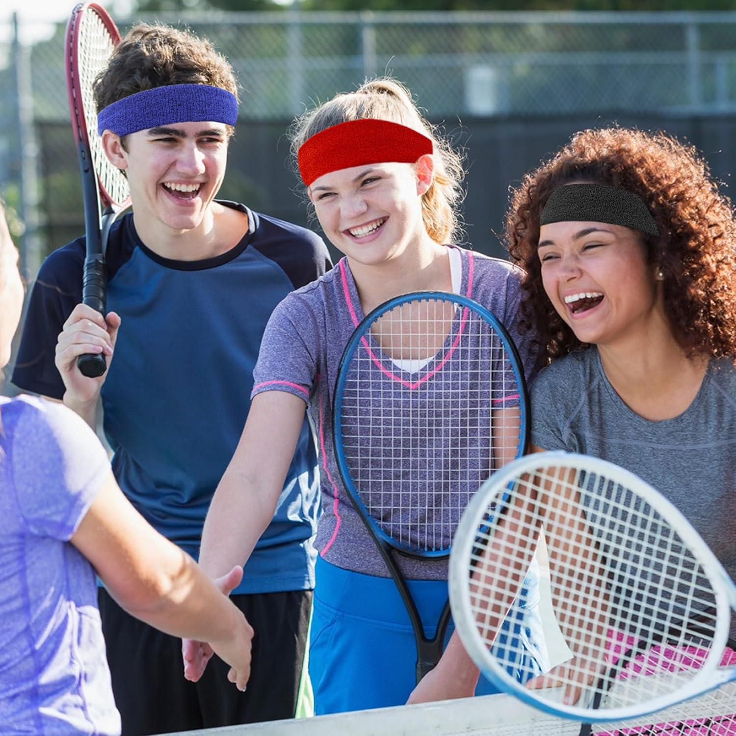 Juego de 6 Bandas para Sudor IMAGERIO - 2 Diademas y 4 Muñequera