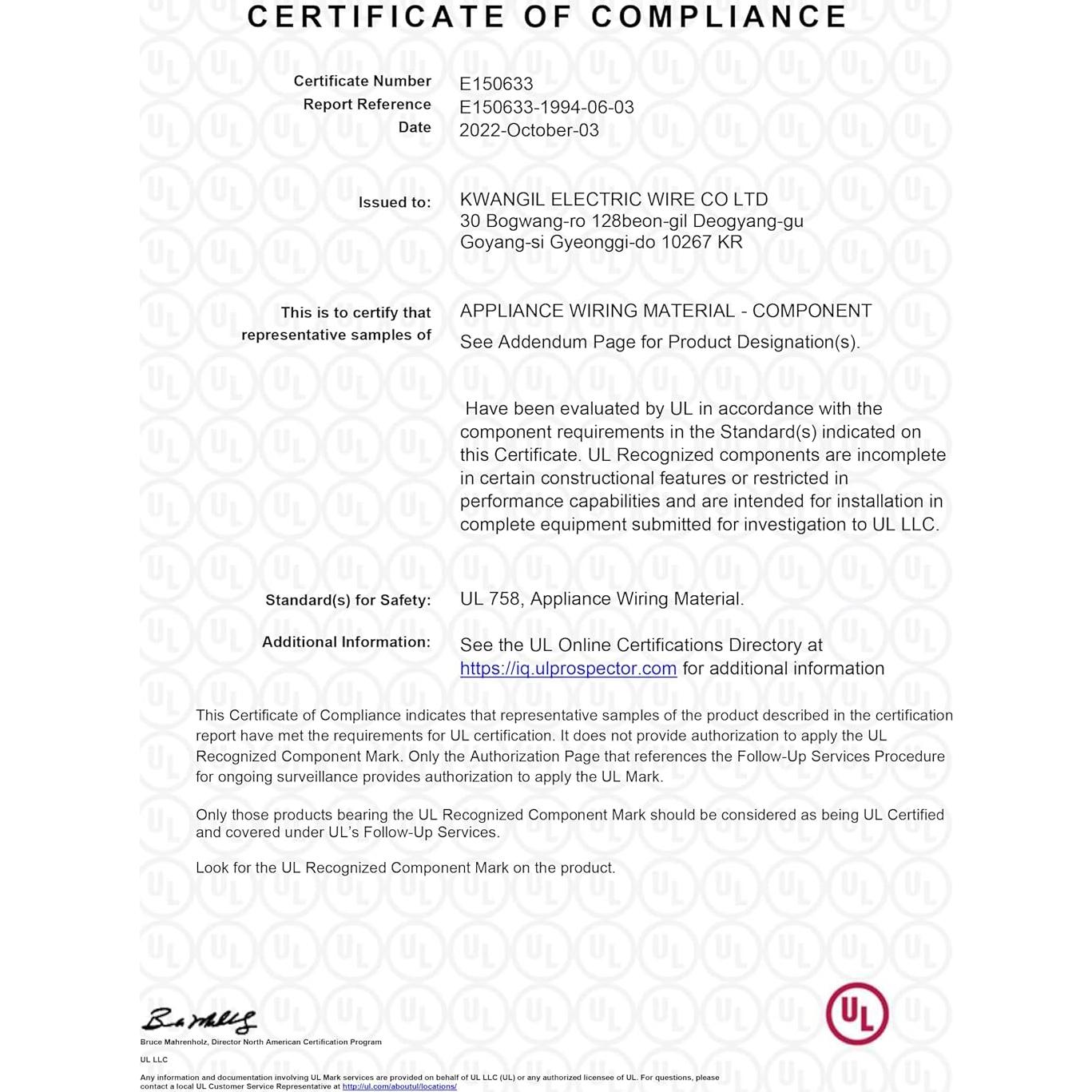 Cable Blindado 20AWG KWANGIL 7.62m PVC para Máquina CNC