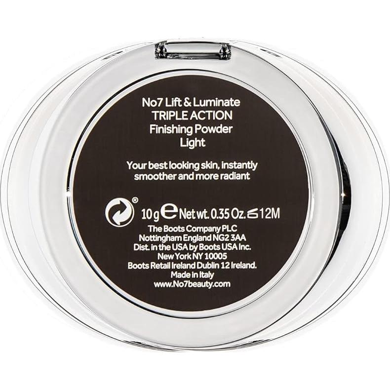 Polvo Compacto Fijador No7 Lift & Luminate Claro 10g