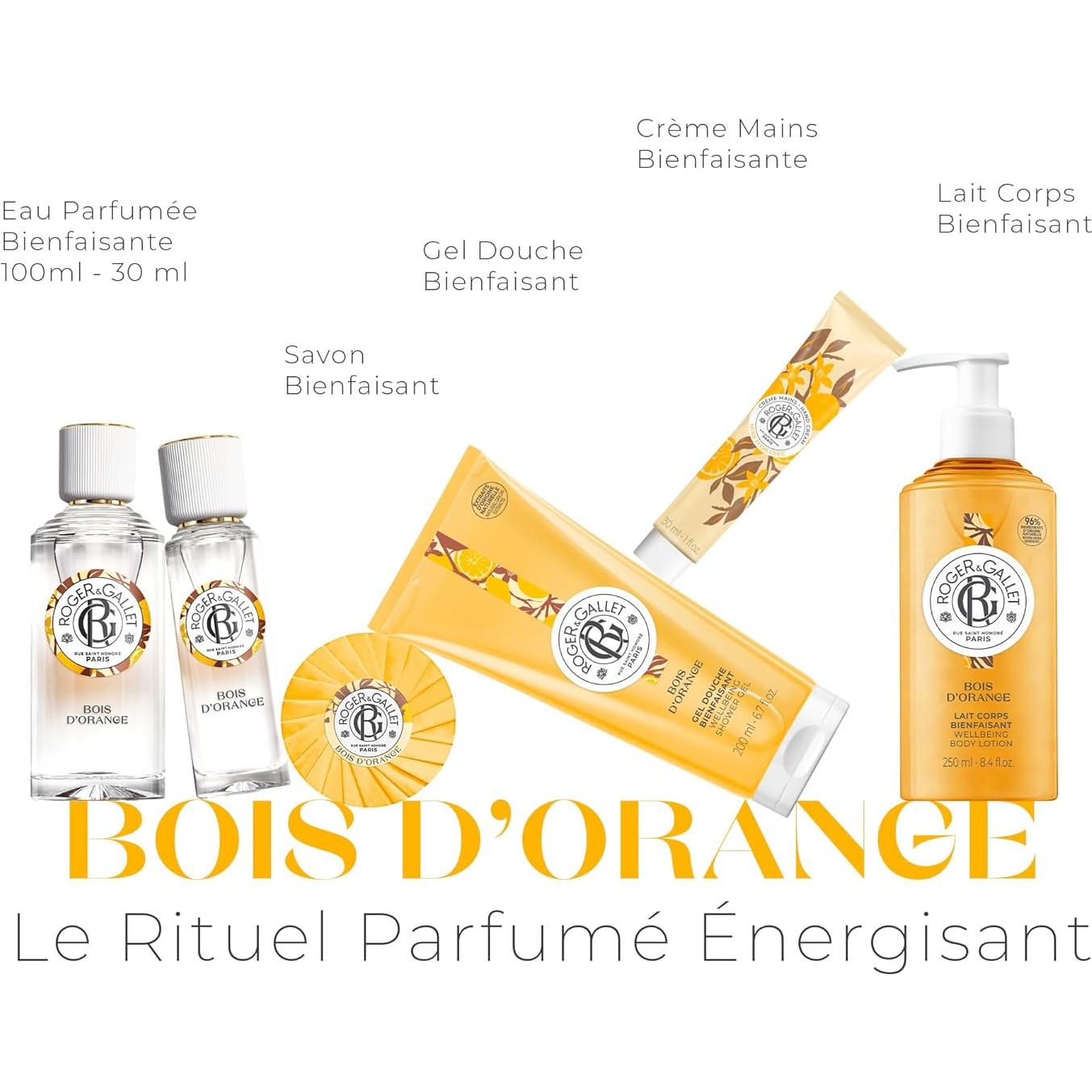 Loción Corporal Roger & Gallet Bois D'Orange 249g Hidratante