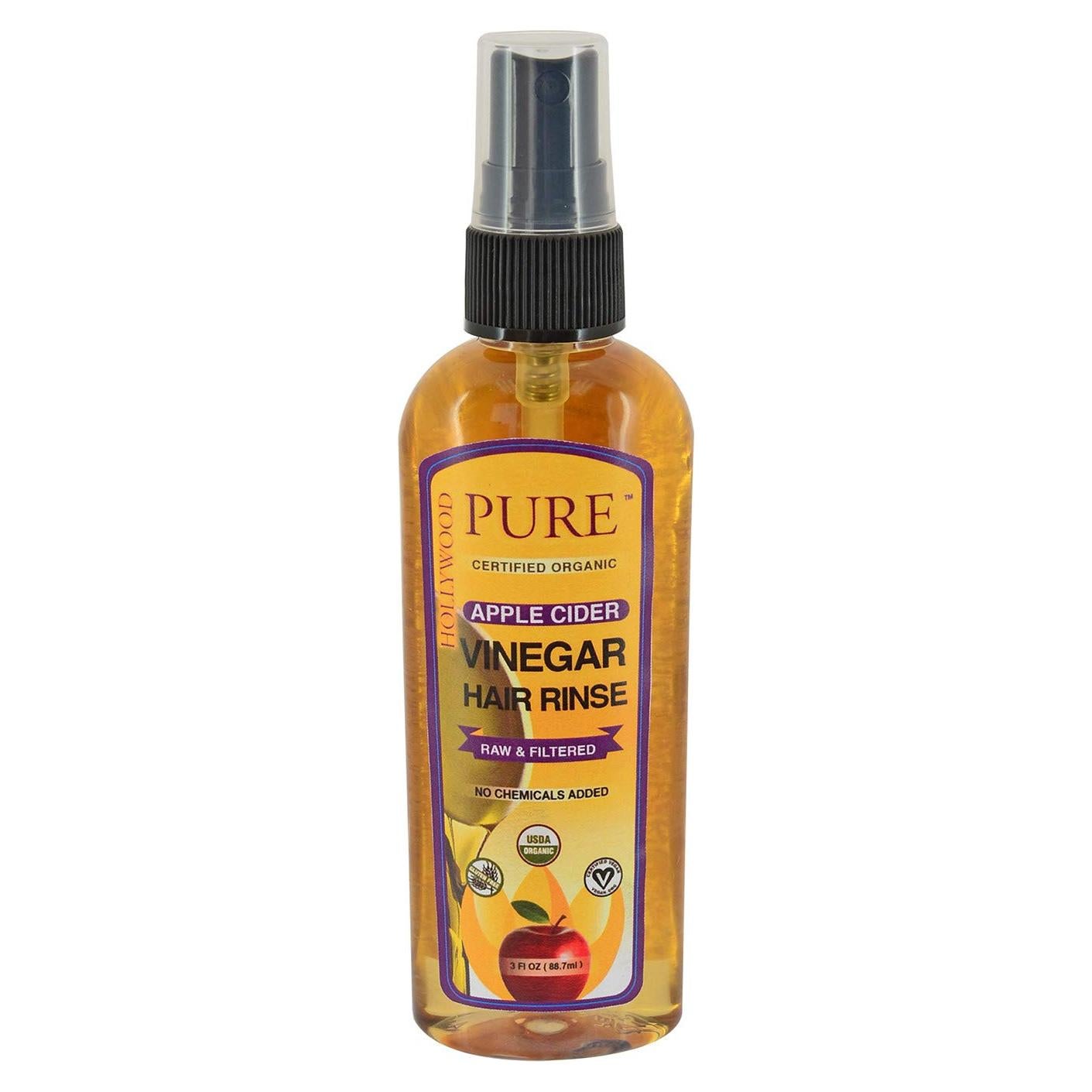 Vinagre de Sidra de Manzana Orgánico Hollywood Beauty 88.7 ml