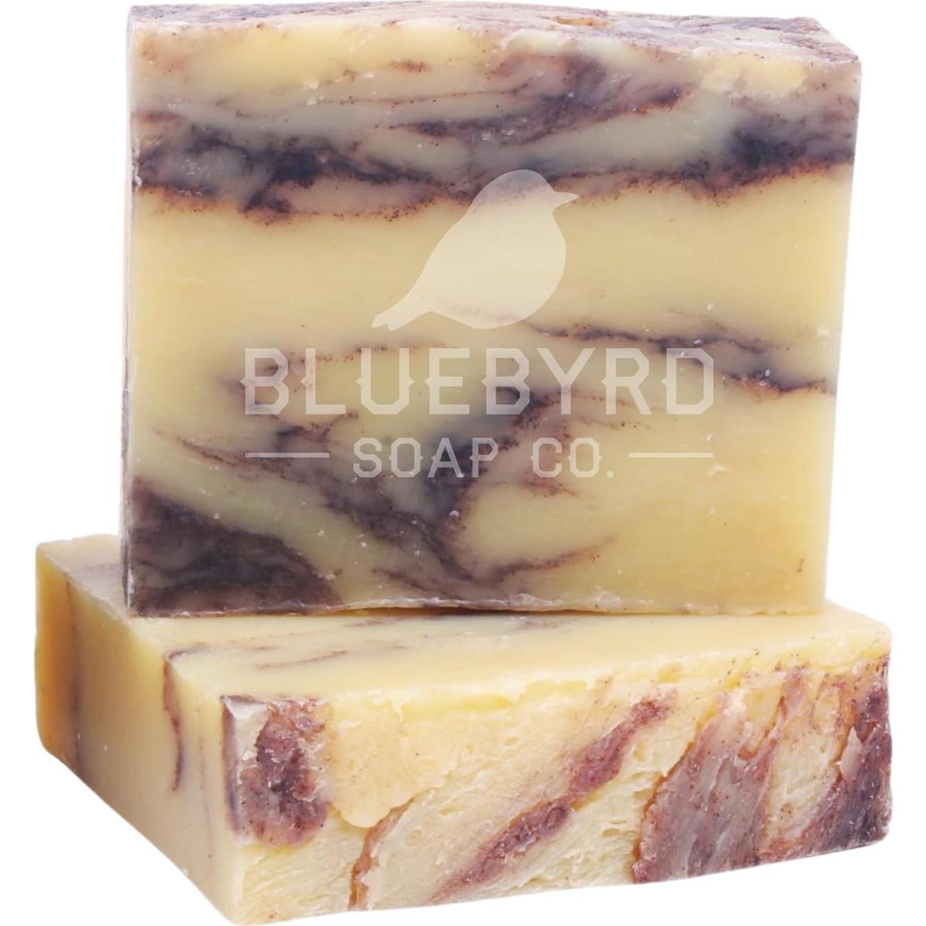 Jabón Natural Bluebyrd Naranja Quemada con Pachulí 108g