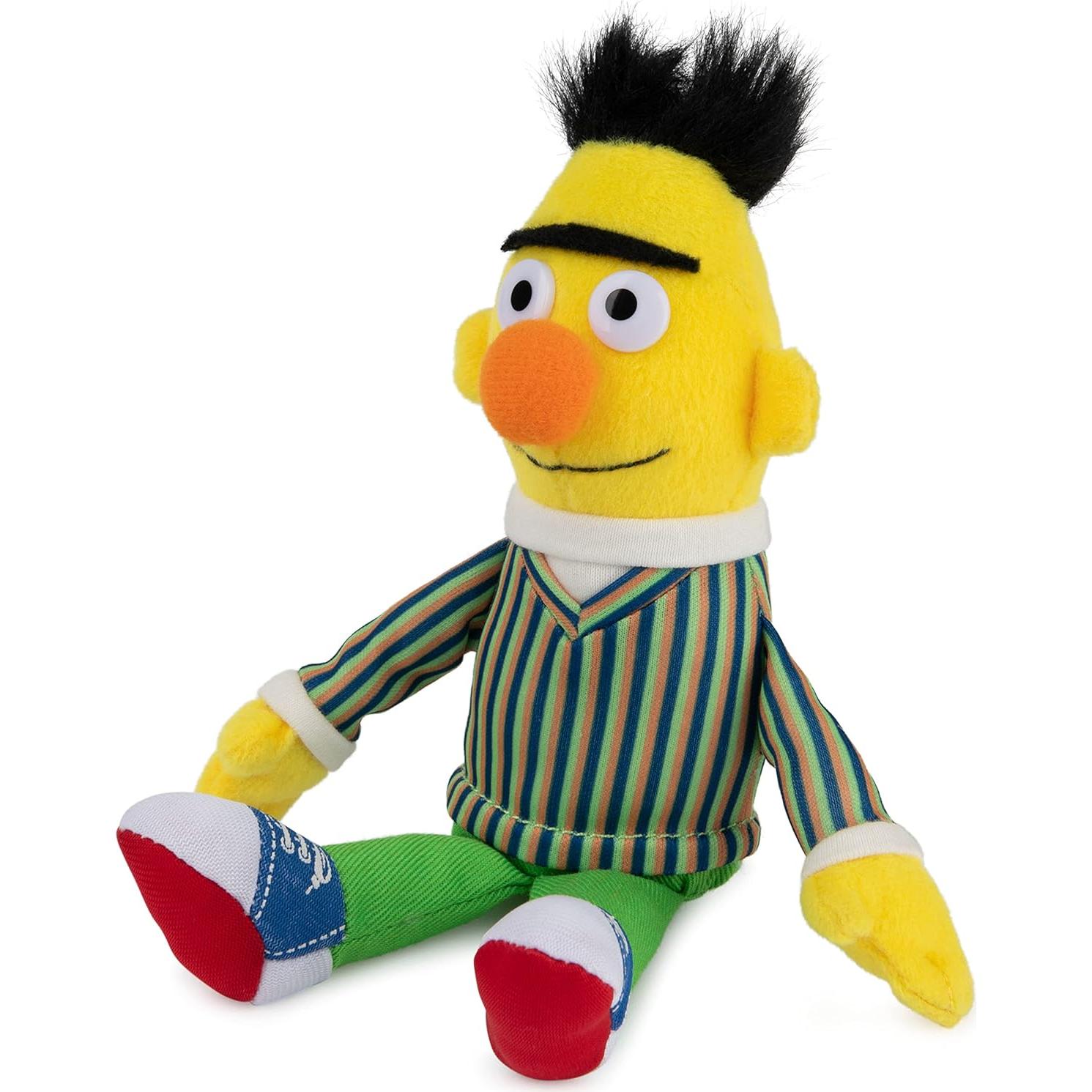 Beanbag Bert GUND 19 cm Plaza Sésamo Suave y Lavable