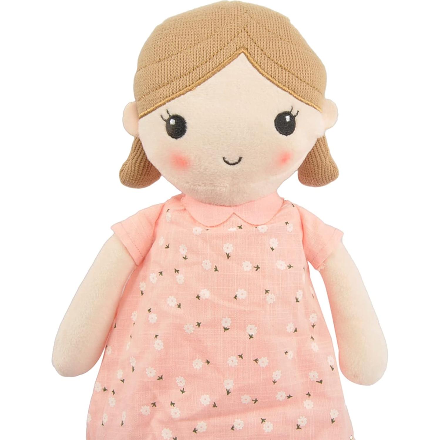 Muñeca de Trapo Suave Linzy Toys Emily Rosa Claro 50.8 cm