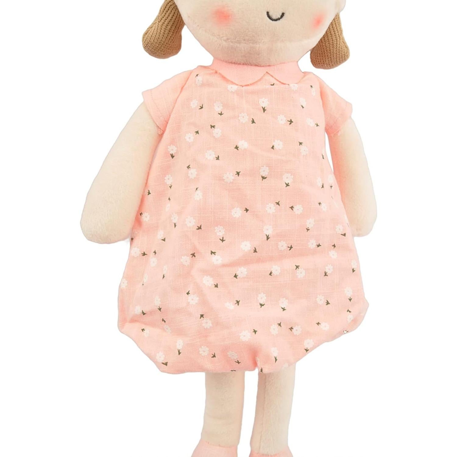 Muñeca de Trapo Suave Linzy Toys Emily Rosa Claro 50.8 cm