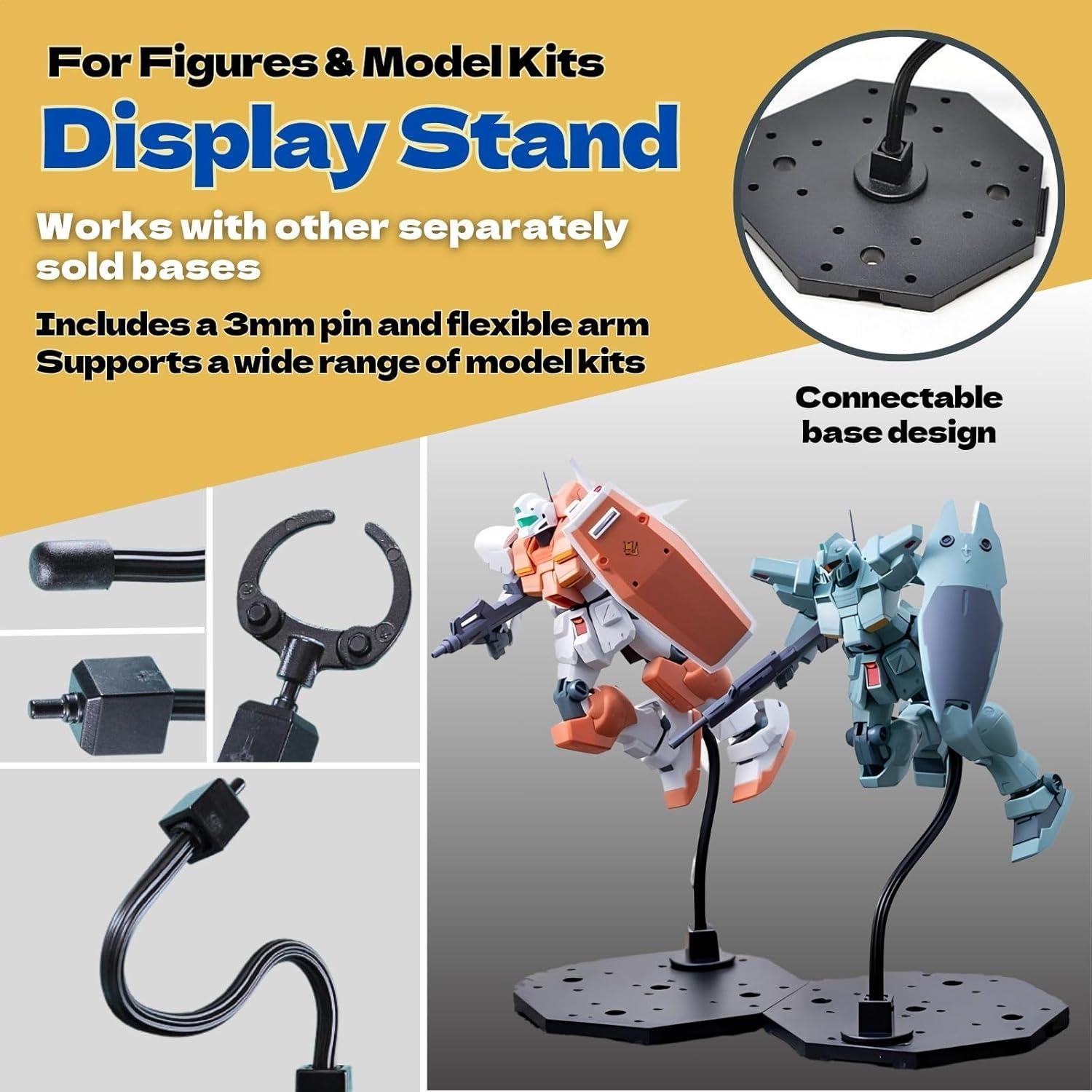 Juego de Exhibición de Modelos de Plástico Someie - Base Catapulta y Soporte