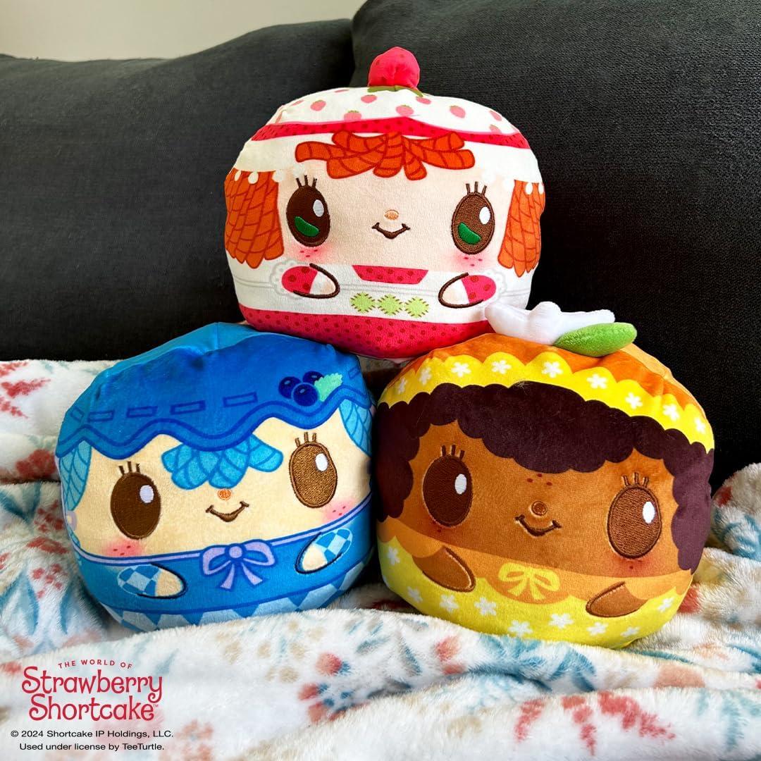 Peluche Reversible TeeTurtle Muffin Arándano 15.24 cm