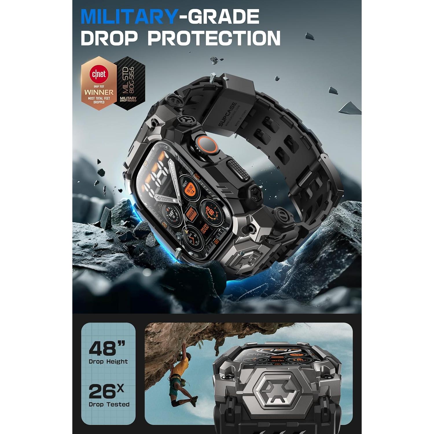 Funda SUPCASE para Apple Watch Ultra 2/1 49mm con Correa Ajustable