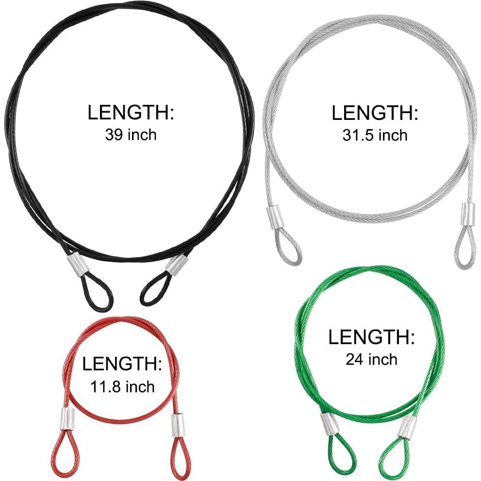 Candado de Combinación DanziX TSA con Tether de Acero Inoxidable
