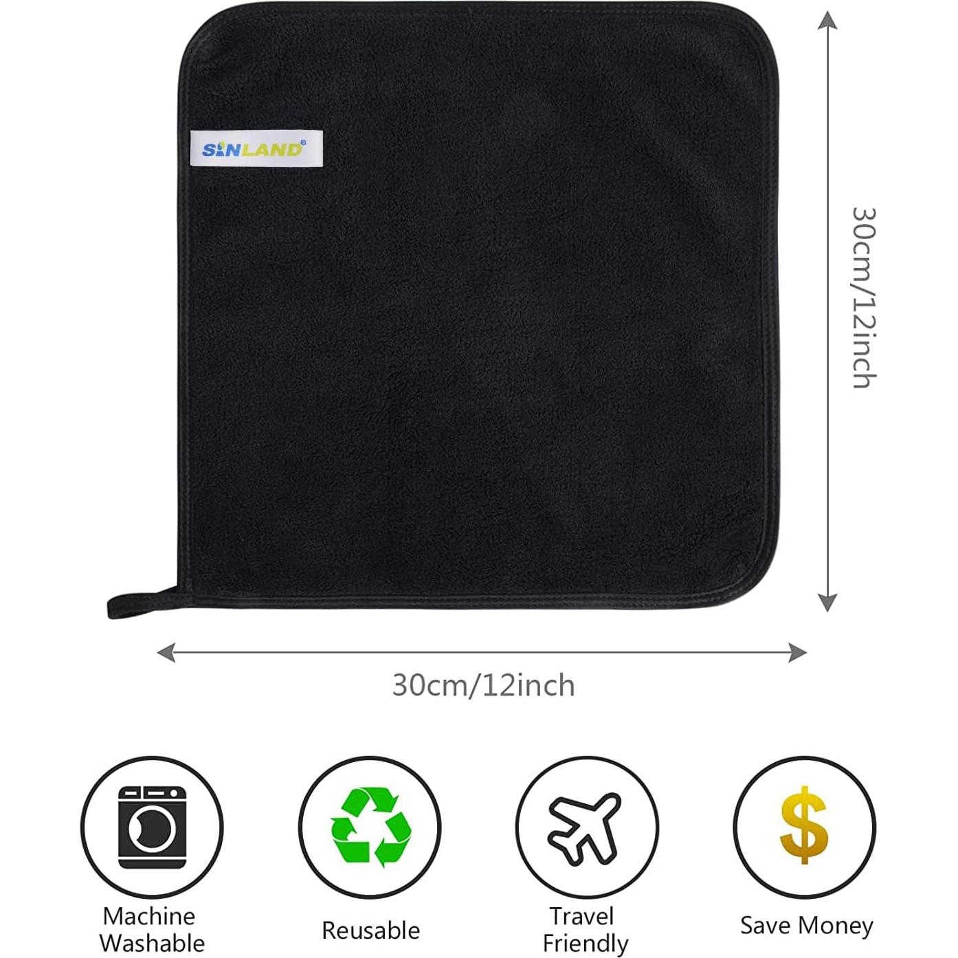 Paños de Microfibra Reutilizables SINLAND 30x30 cm - 6 Unidades