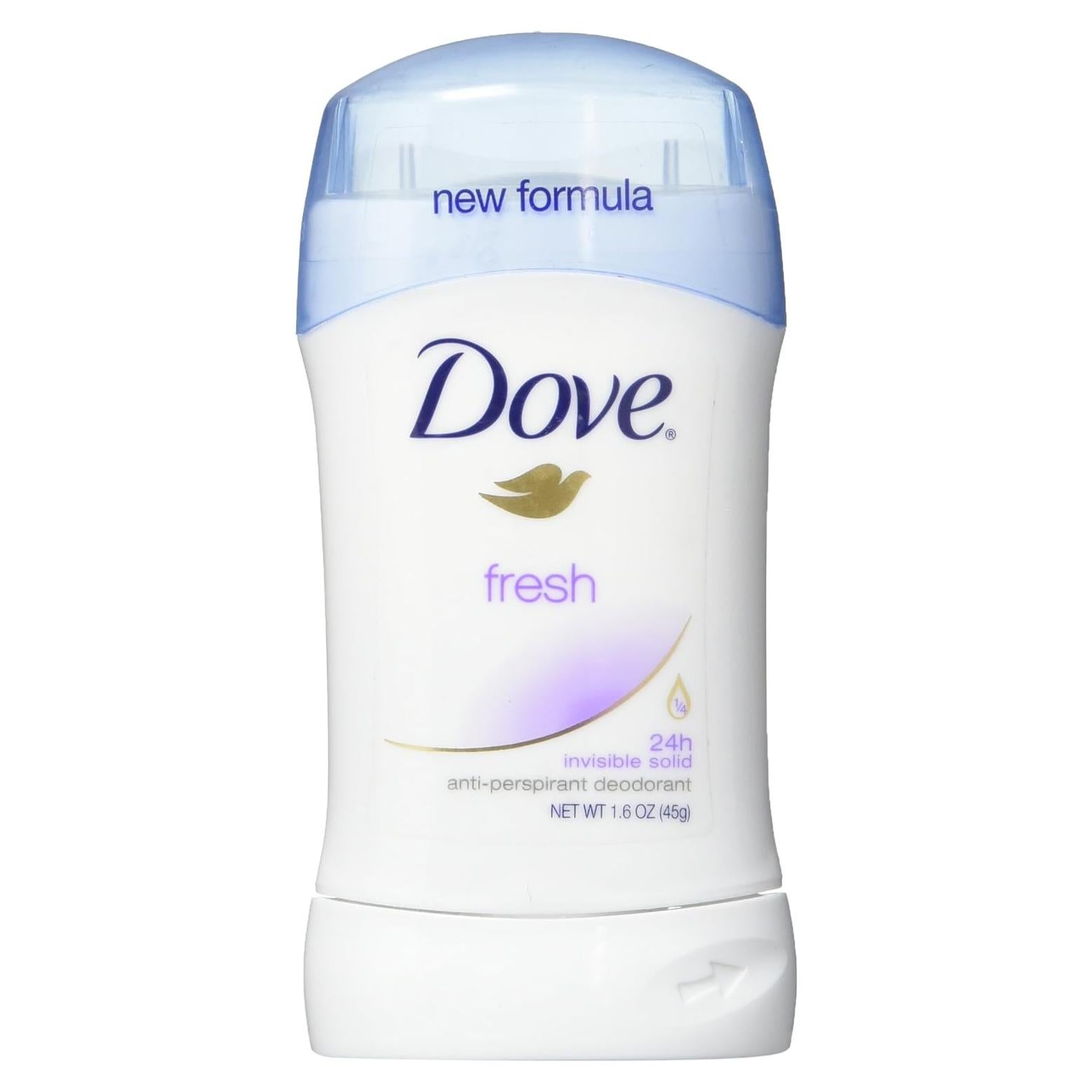 Desodorante Antitranspirante Sólido Dove Invisible 45 g Aroma Fresco