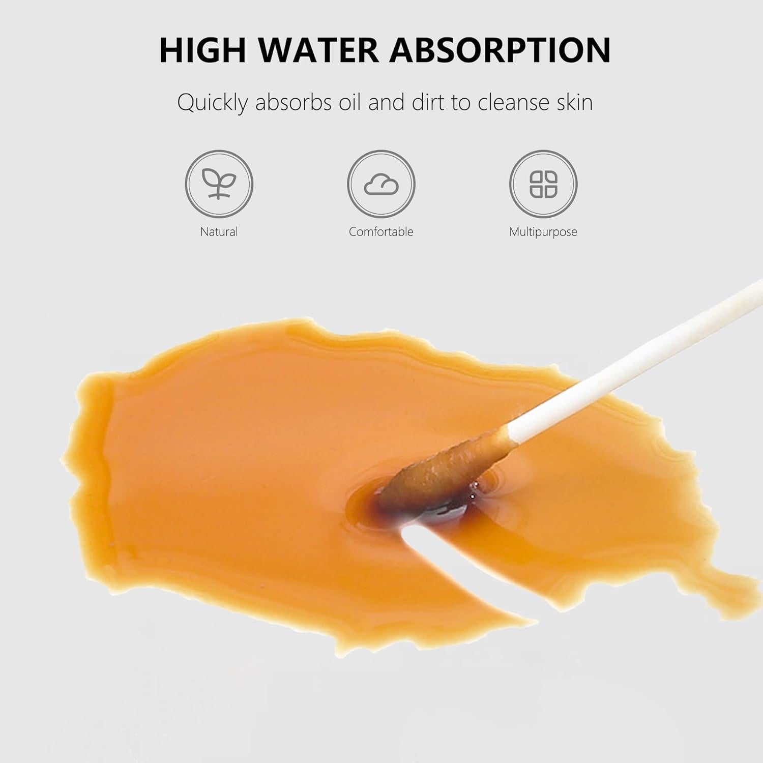 Bastoncillos de Algodón Zhejiangkangmin 1000pcs Espiral Redonda