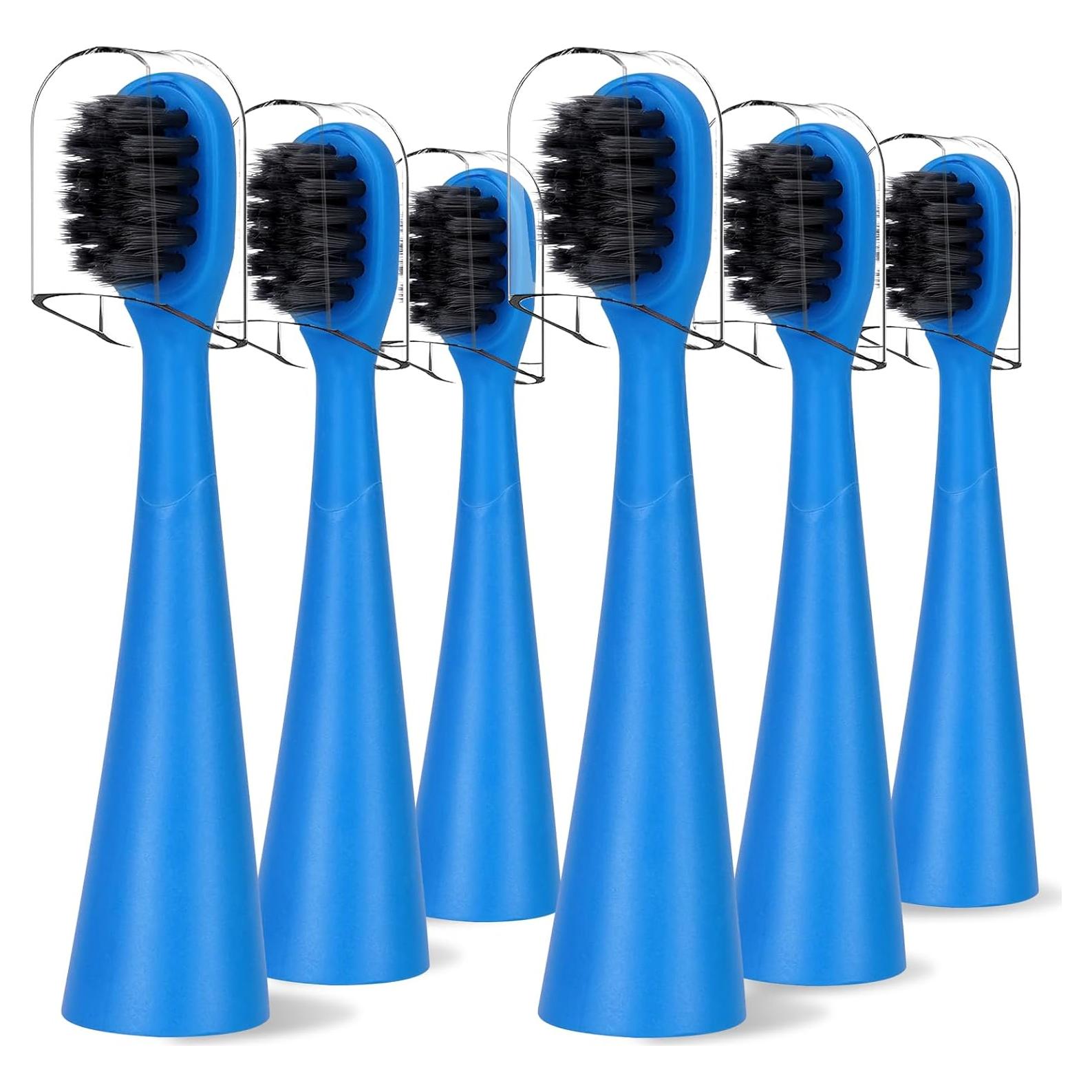 Cabezal de Cepillo Eléctrico Burst Kids - 6 Piezas Azul