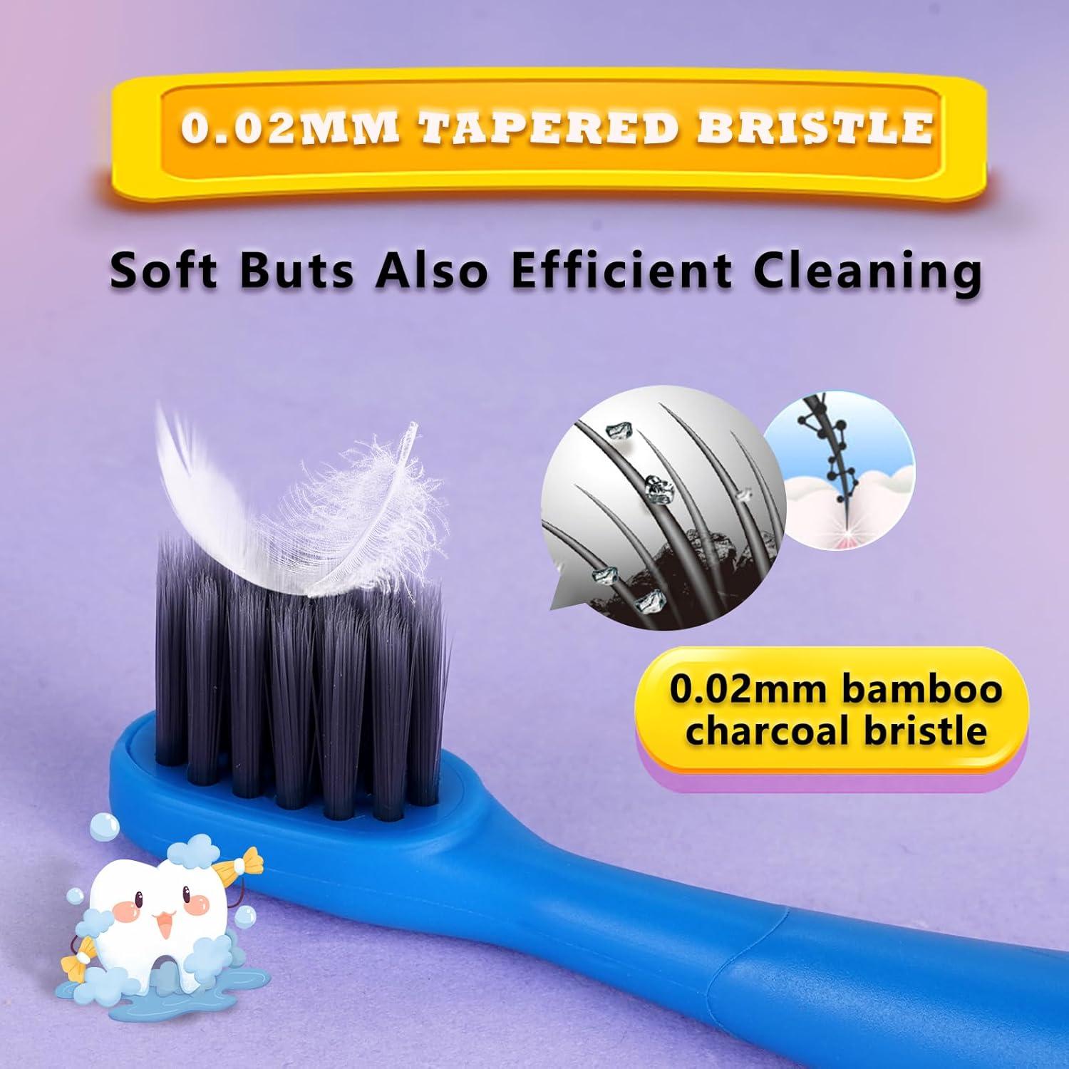 Cabezal de Cepillo Eléctrico Burst Kids - 6 Piezas Azul