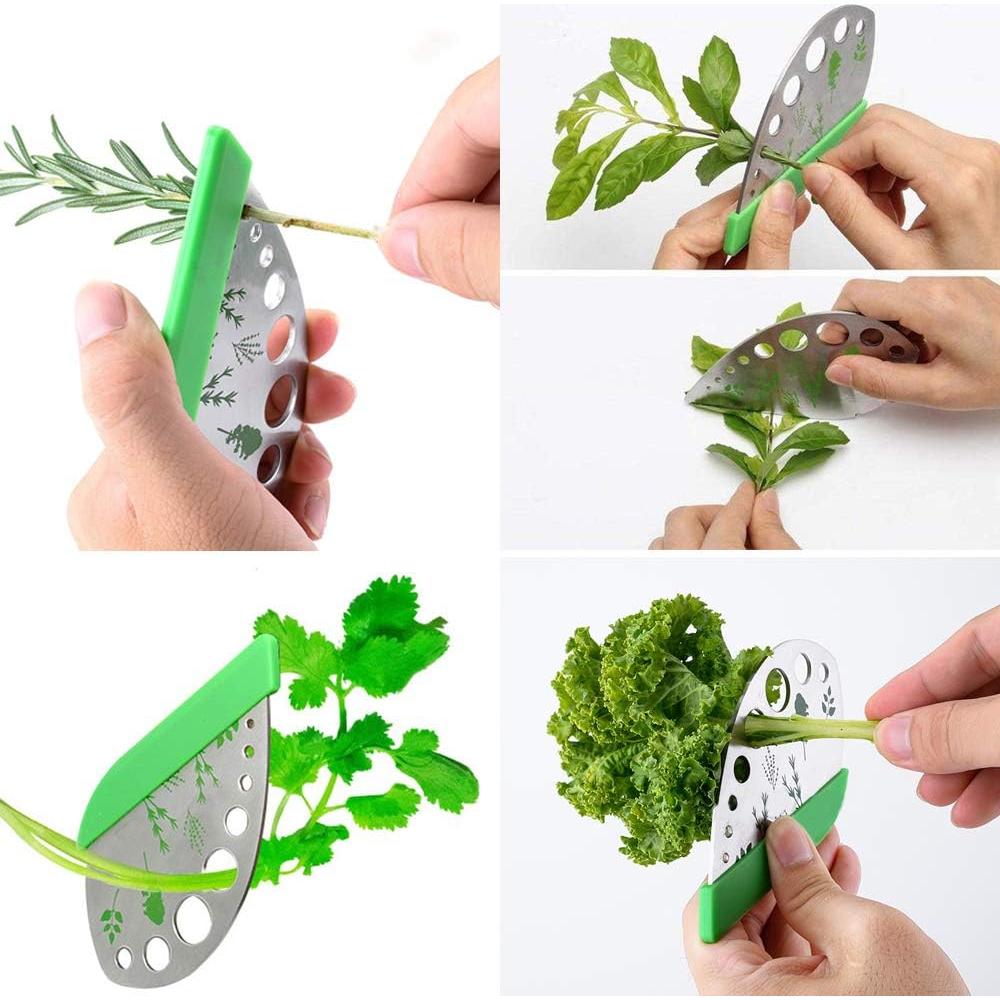 Paquete de 3 Cortadores de Hierbas INCUISI de Acero Inoxidable