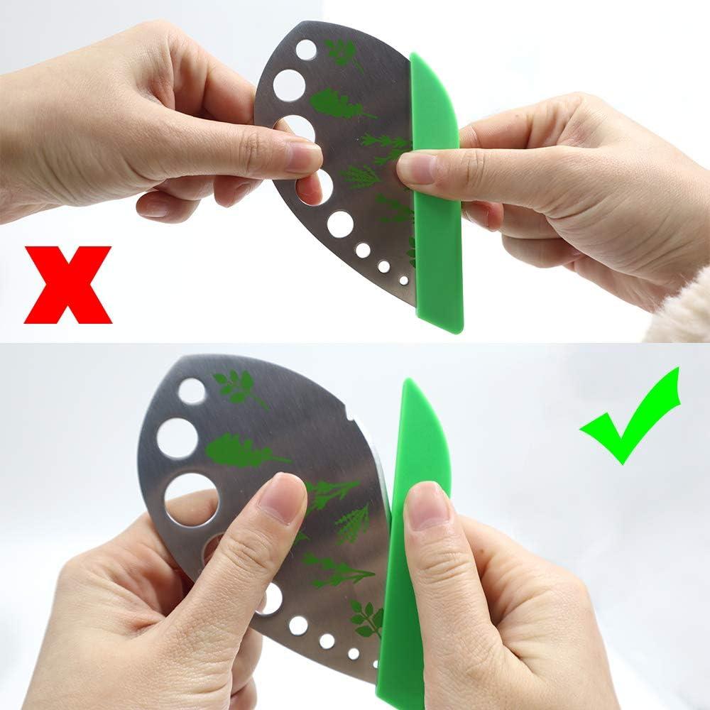 Paquete de 3 Cortadores de Hierbas INCUISI de Acero Inoxidable