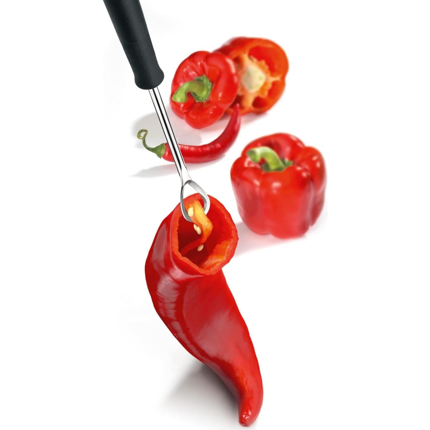 Corador de Pimientos Triangle - Acero Inoxidable - Mango Antideslizante