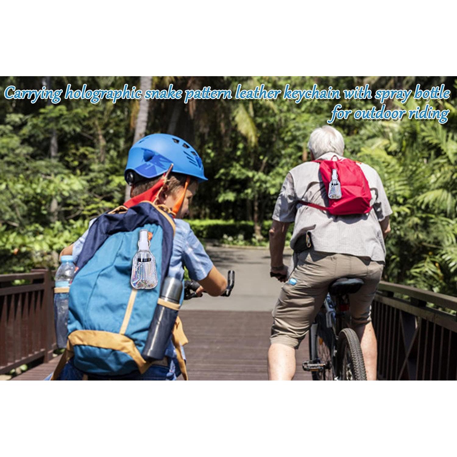 Botellas de Spray Recargables 30ml con Sujetadores de Llavero