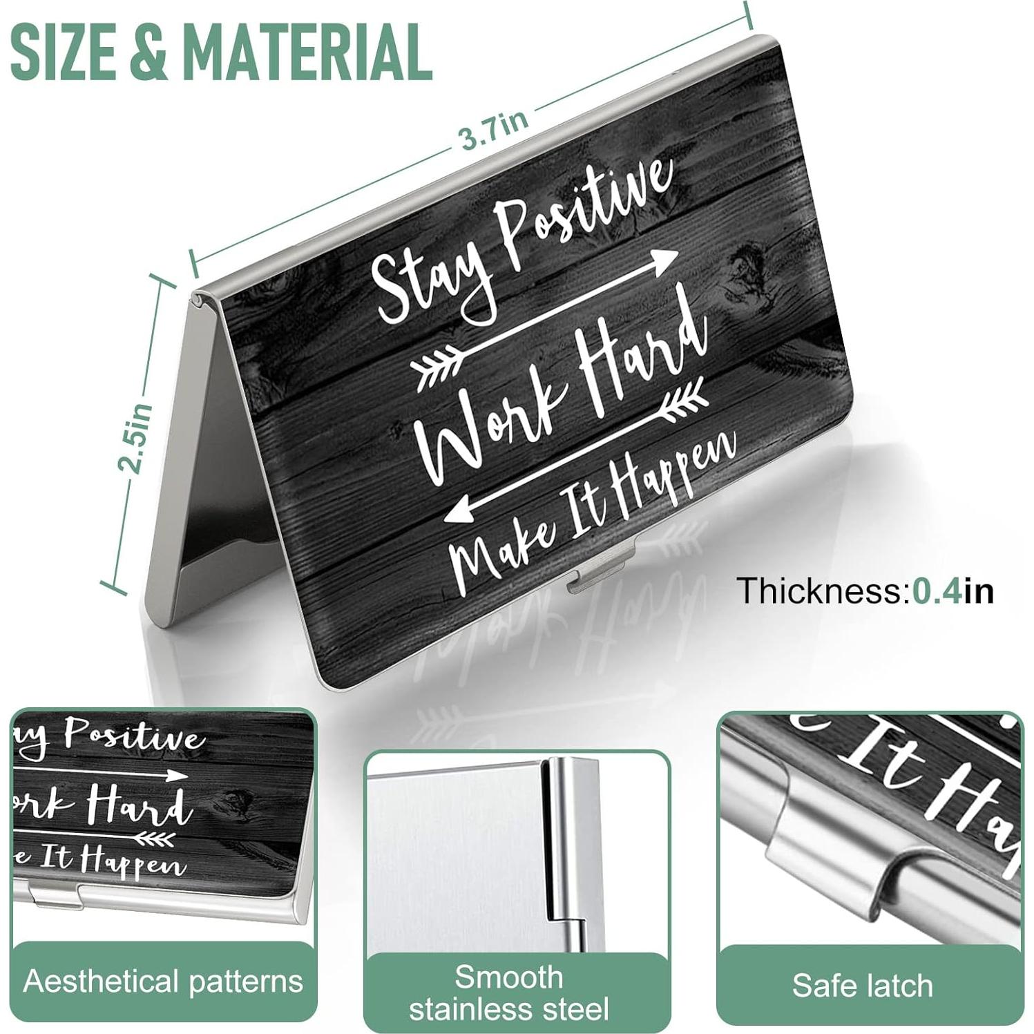 Cartera Portacartas Swooflia Metal Negro Slim 13 Tarjetas