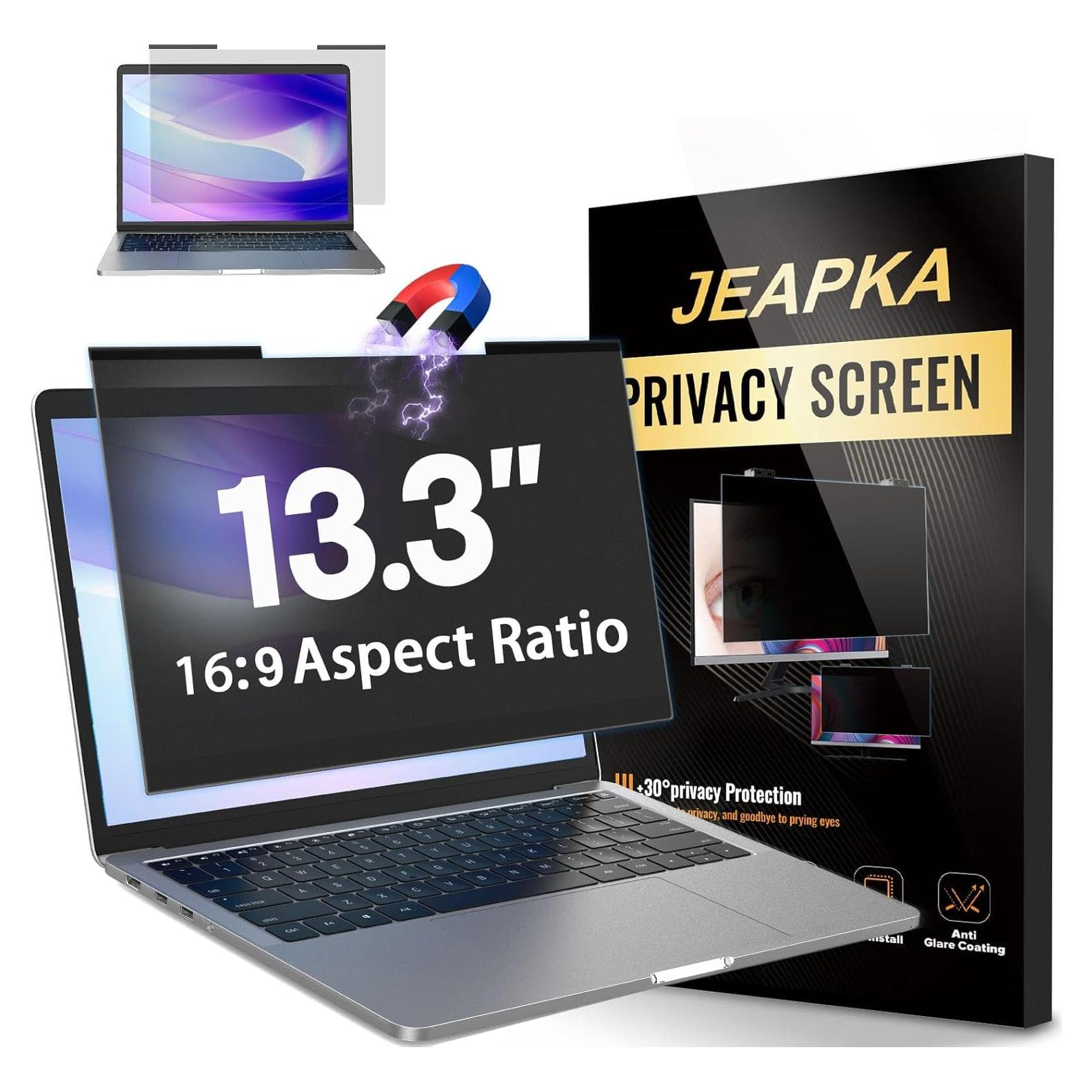 Filtro de Pantalla de Privacidad Magnético JEAPKA 13.3"
