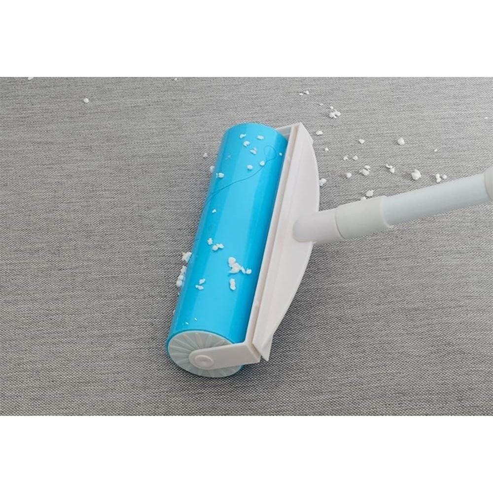 Rodillo de Pelusa Reutilizable UKEENOR con Mango Largo 2 Piezas