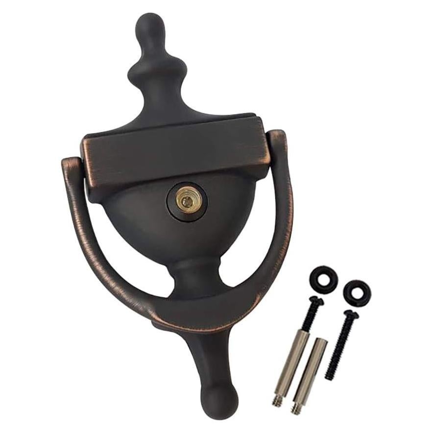 Agujero de puerta de latón QCAA con visor 160° bronce veneciano