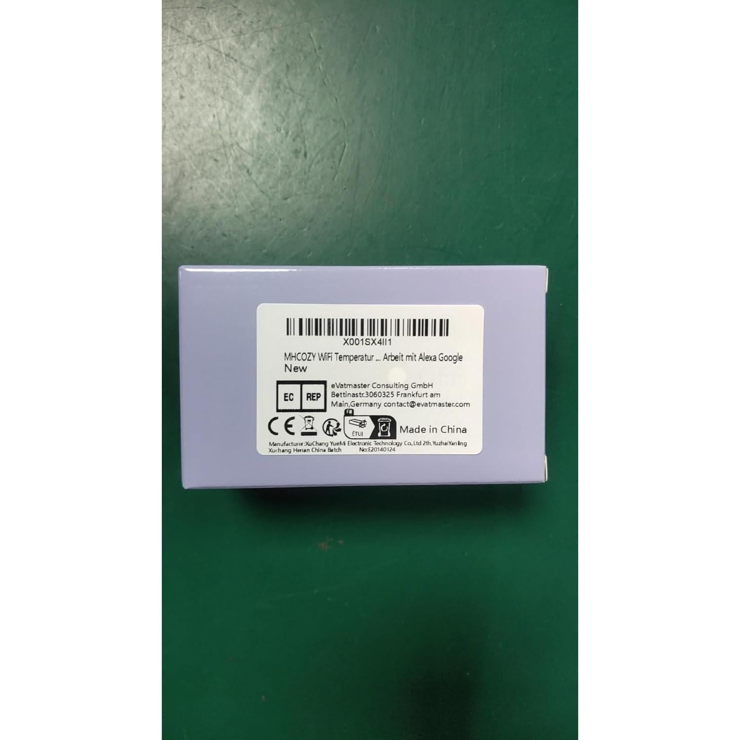 Controlador de Temperatura y Humedad WiFi MHCOZY 16A