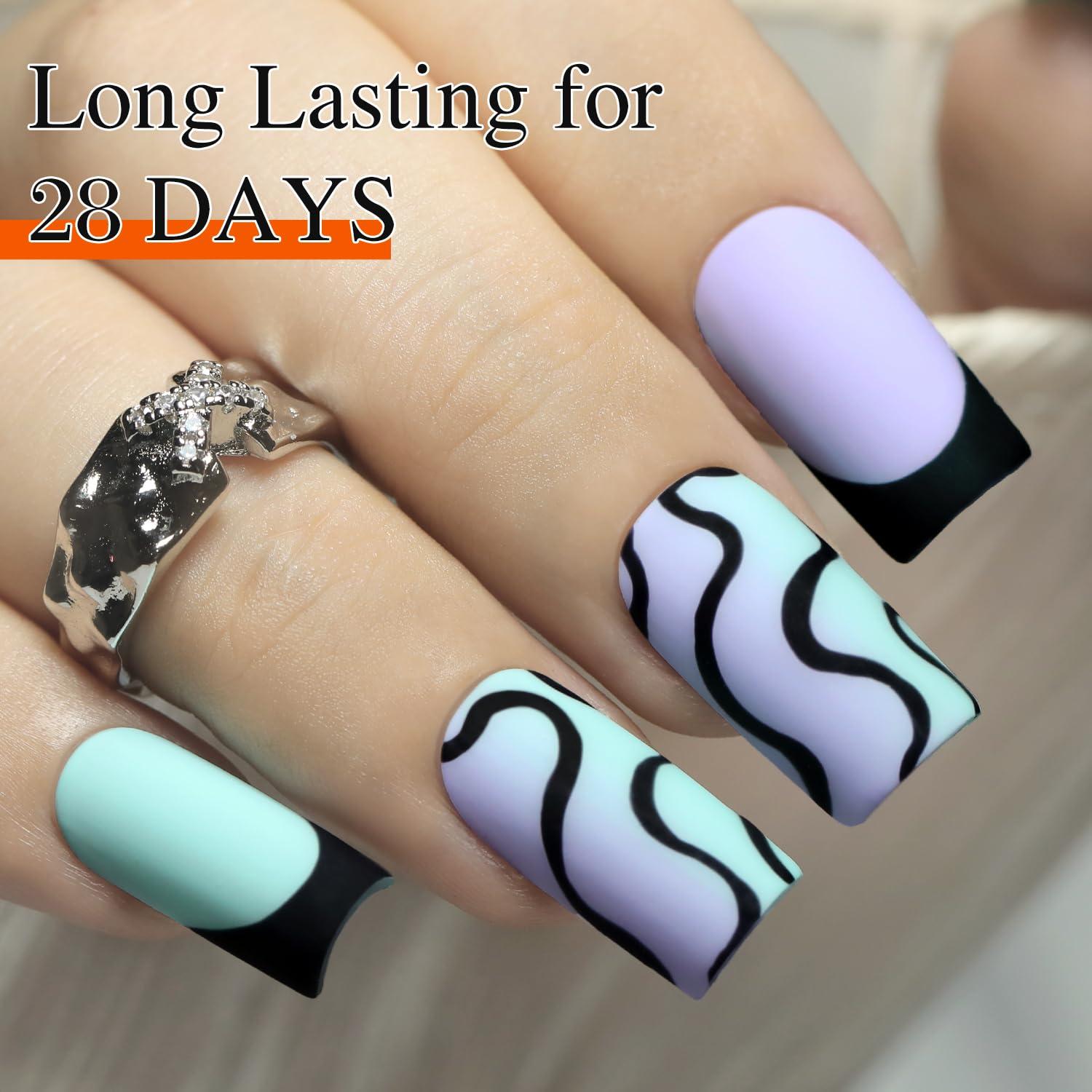 Gel Liner Metálico Doble Ritmo 15ml Negro para Uñas