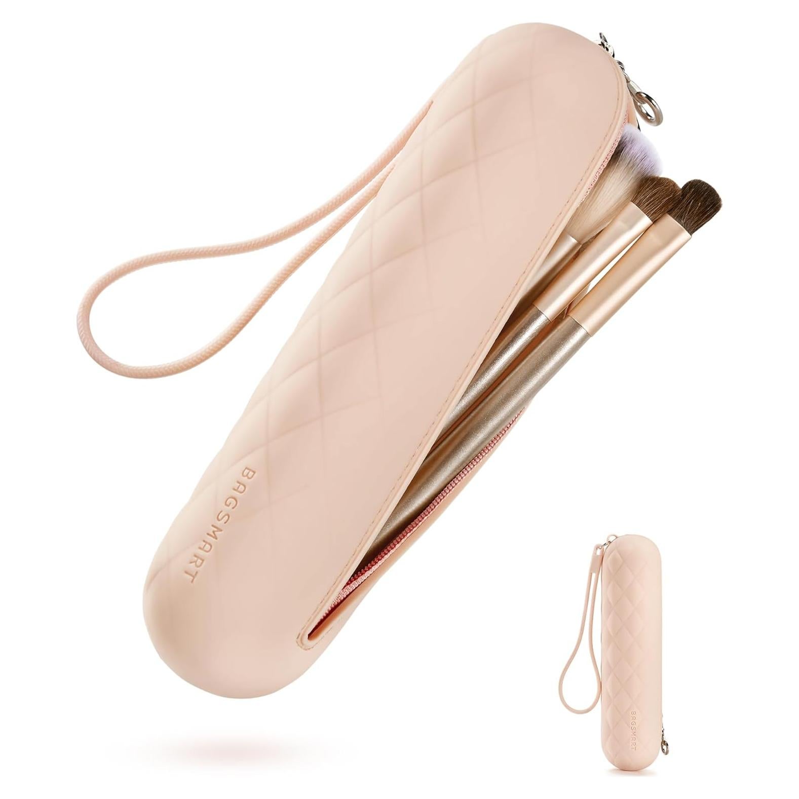 Bolsa para Pinceles de Maquillaje BAGSMART Caqui Claro