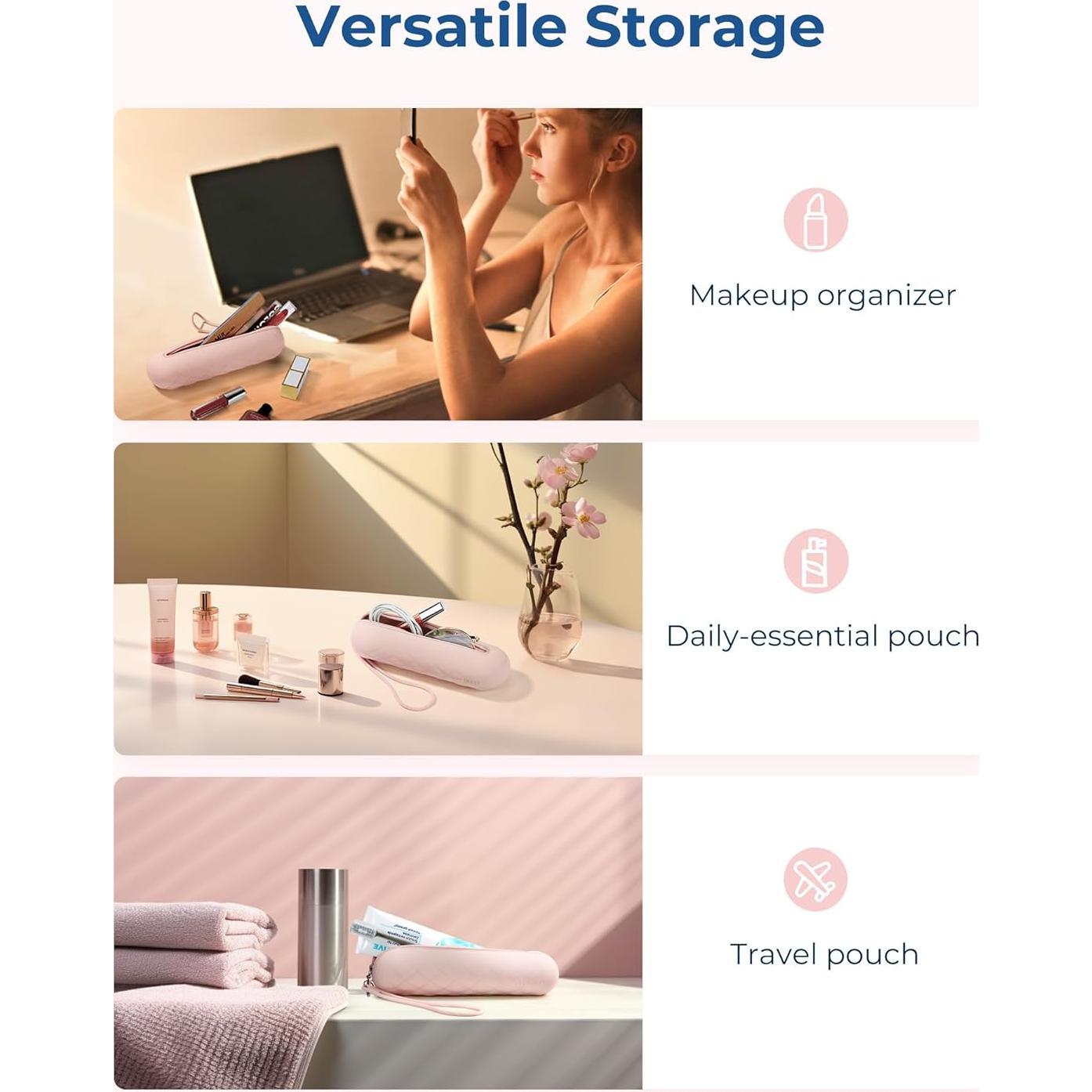 Bolsa para Pinceles de Maquillaje BAGSMART Caqui Claro