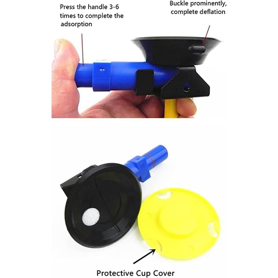 Kit de Reparación de Abolladuras HiYi 1 Ventosa Amarillo