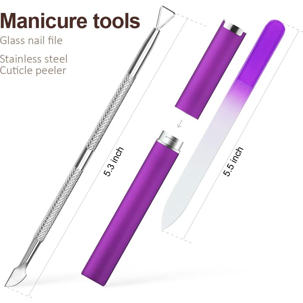 Kit de herramientas para quitar esmalte de gel SP - 20 clips, 120 almohadillas