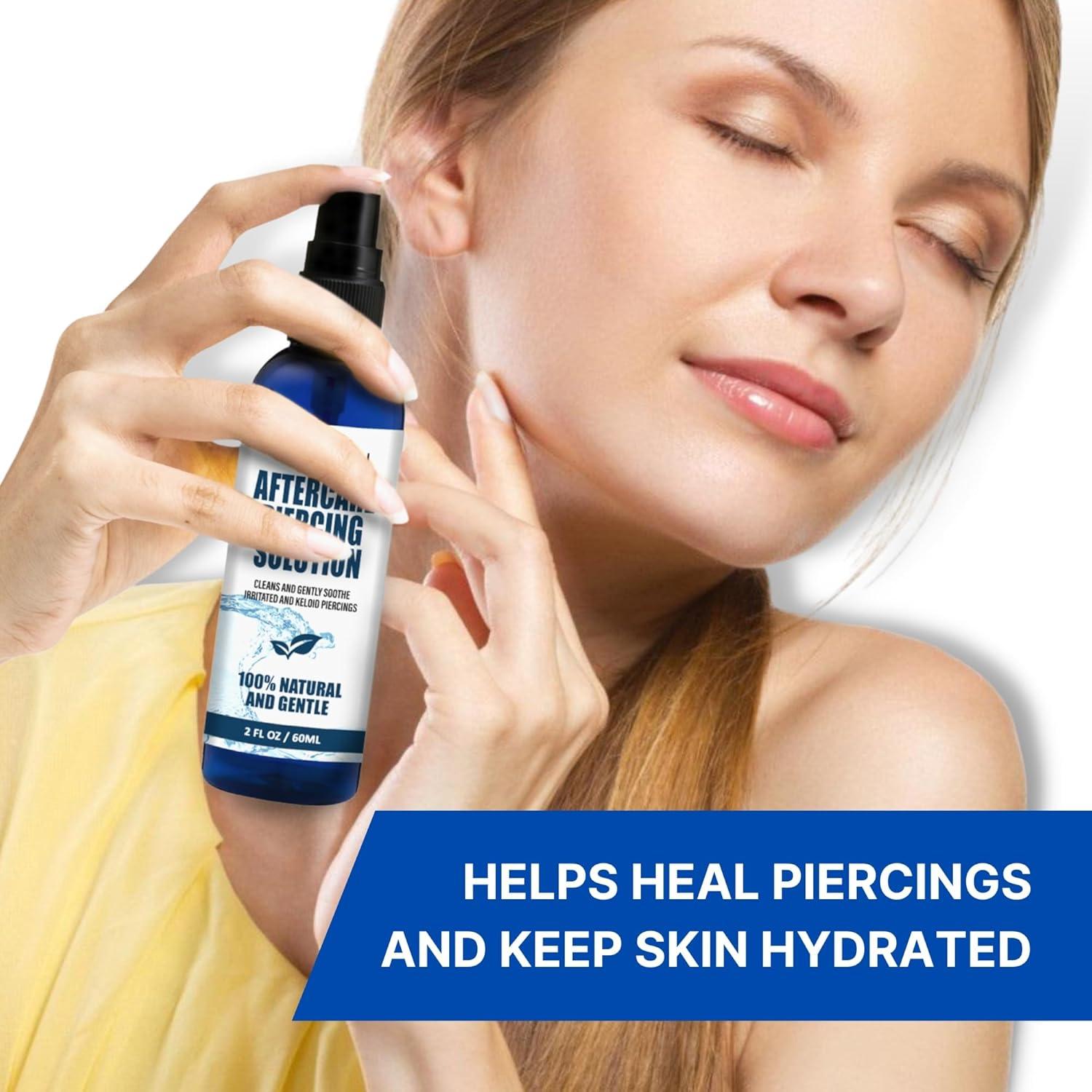 BodyJ4You Spray Salino Post-Piercing 60ml - Cuidado Natural