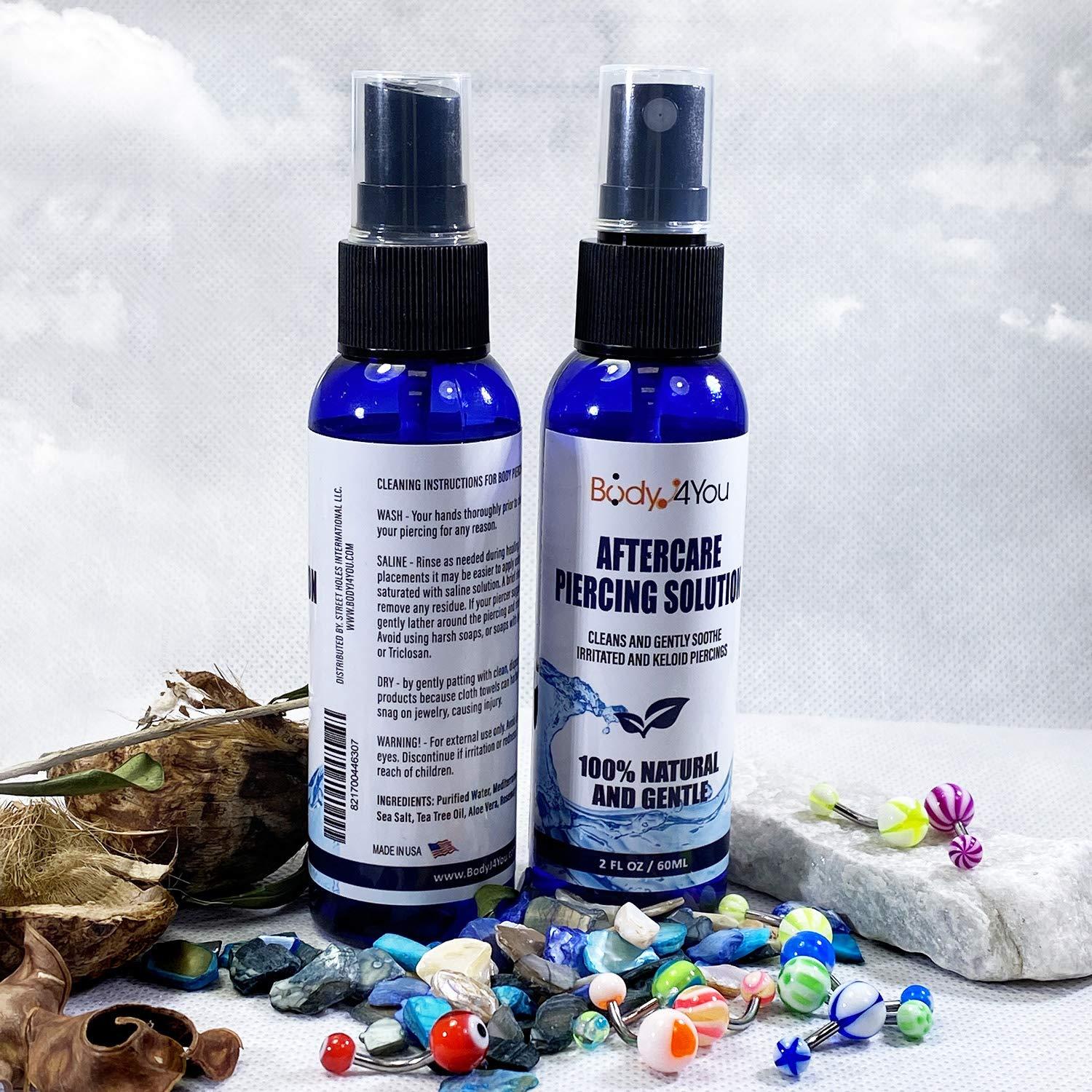 BodyJ4You Spray Salino Post-Piercing 60ml - Cuidado Natural