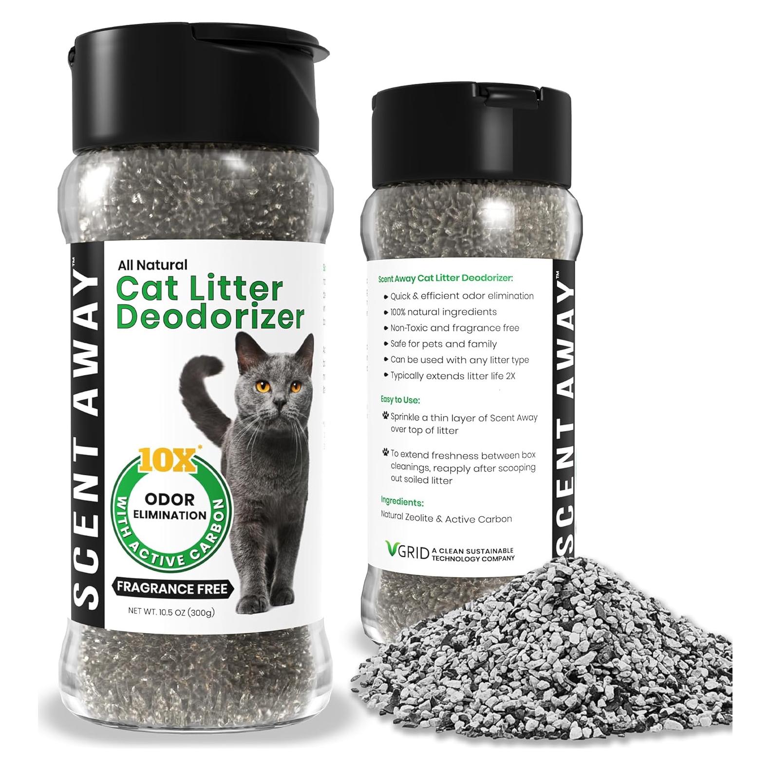 Desodorante para Gato Scent Away 298g - Eliminador de Olores