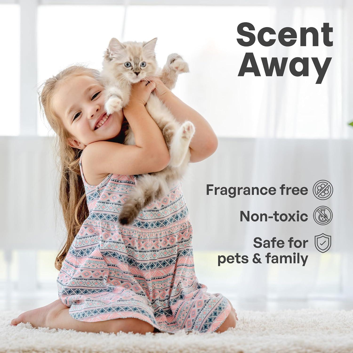 Desodorante para Gato Scent Away 298g - Eliminador de Olores