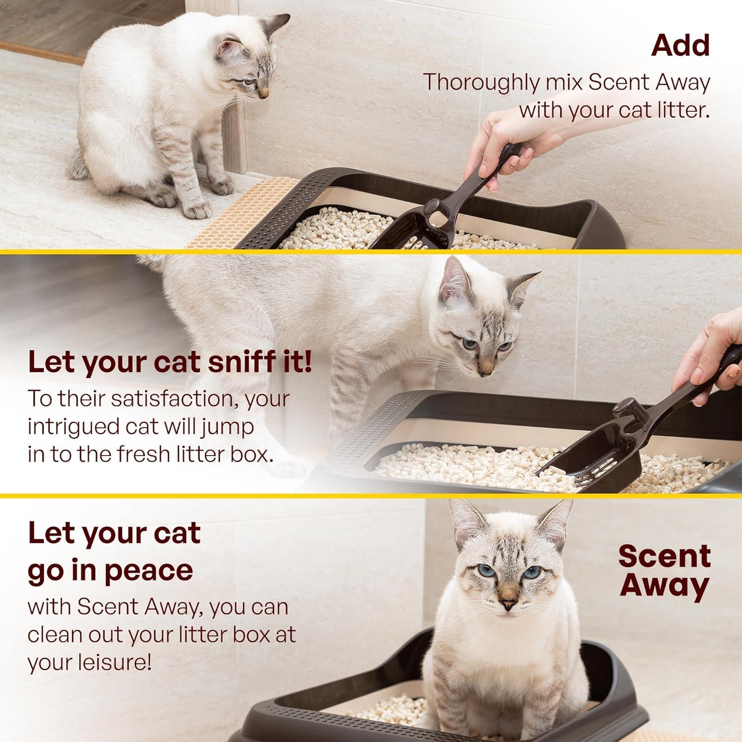 Desodorante para Gato Scent Away 298g - Eliminador de Olores