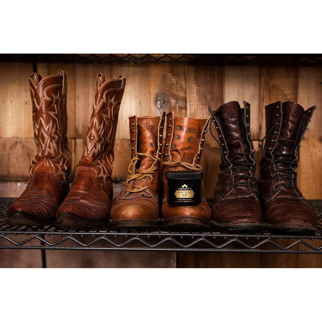 Conservante de Cuero Obenauf's LP 113.4g - Acondicionador Natural