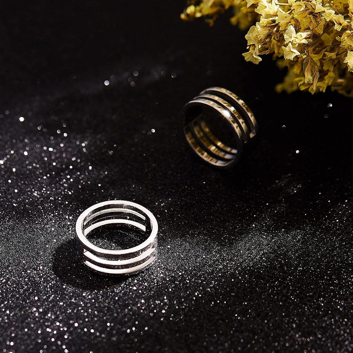 Hicarer 2 Piezas Abridores de Anillos de Salto Acero Inoxidable