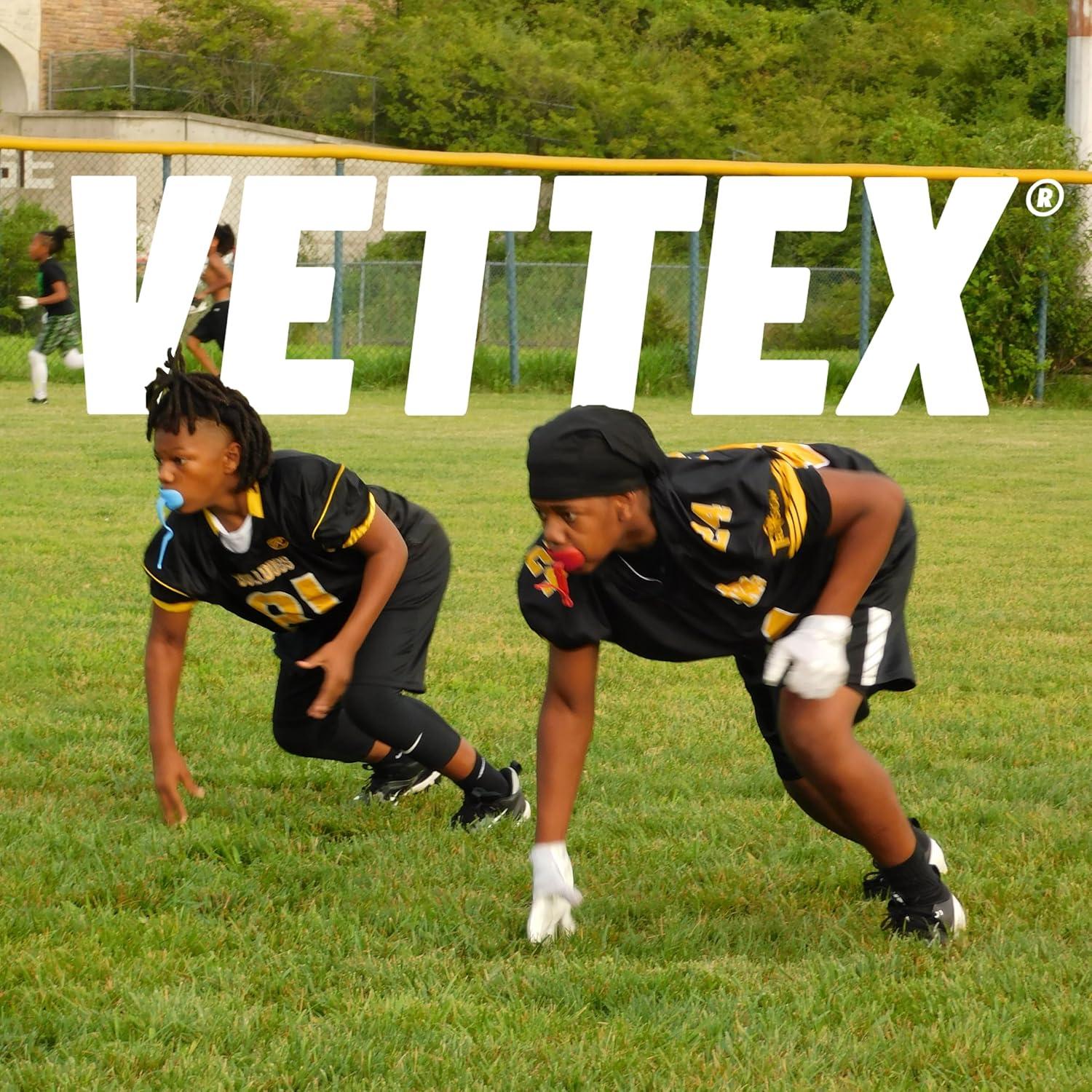 Protector Bucal Doble Vettex Negro para Jóvenes - Comodidad y Protección