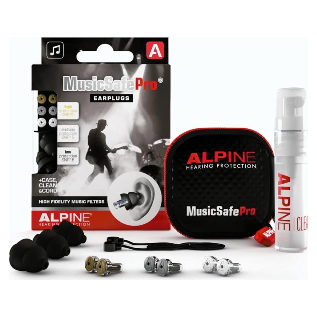 Tapones para oídos Alpine MusicSafe Pro - Filtros 16, 19, 22 dB