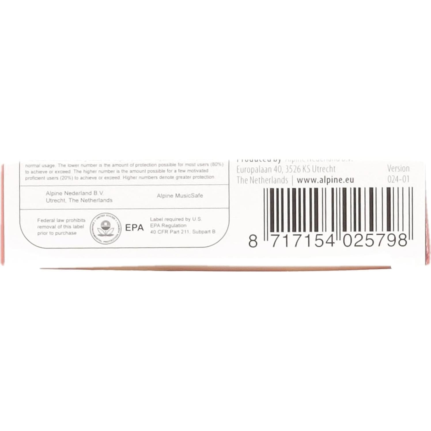 Tapones para oídos Alpine MusicSafe Pro - Filtros 16, 19, 22 dB